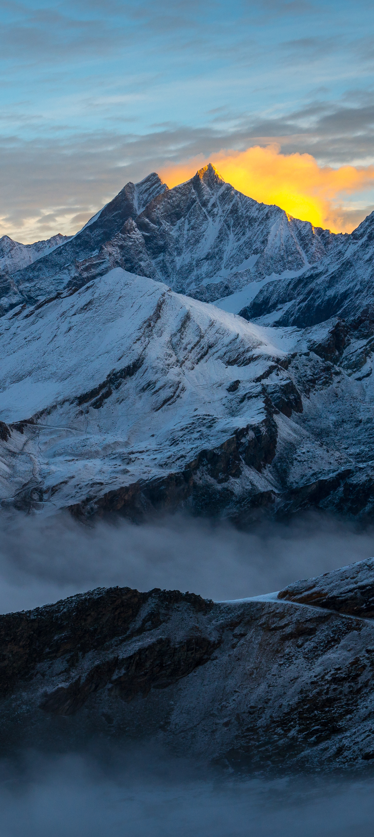 1191407壁紙のダウンロード地球, アルプス山, サミット, アルプス, スイス, 山岳-スクリーンセーバーと写真を無料で