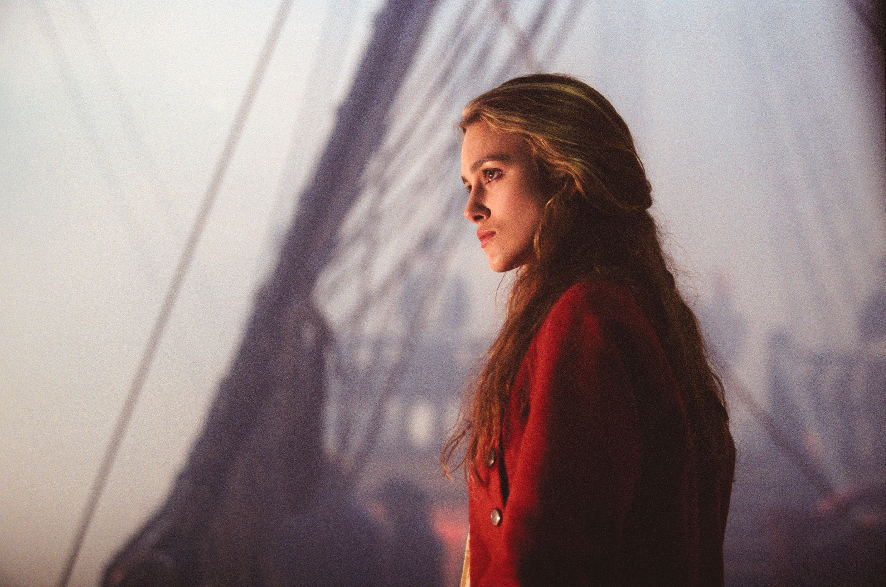 movie, pirates of the caribbean: the curse of the black pearl, elizabeth swann, keira knightley, pirates of the caribbean