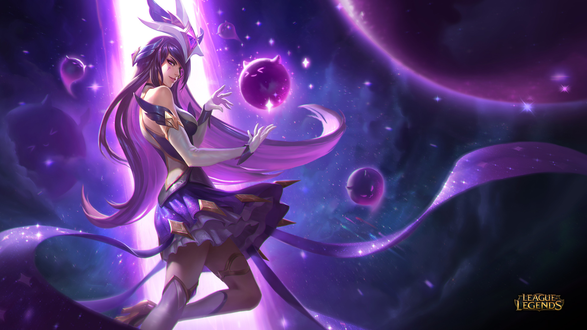video game, league of legends, star guardians, syndra (league of legends)