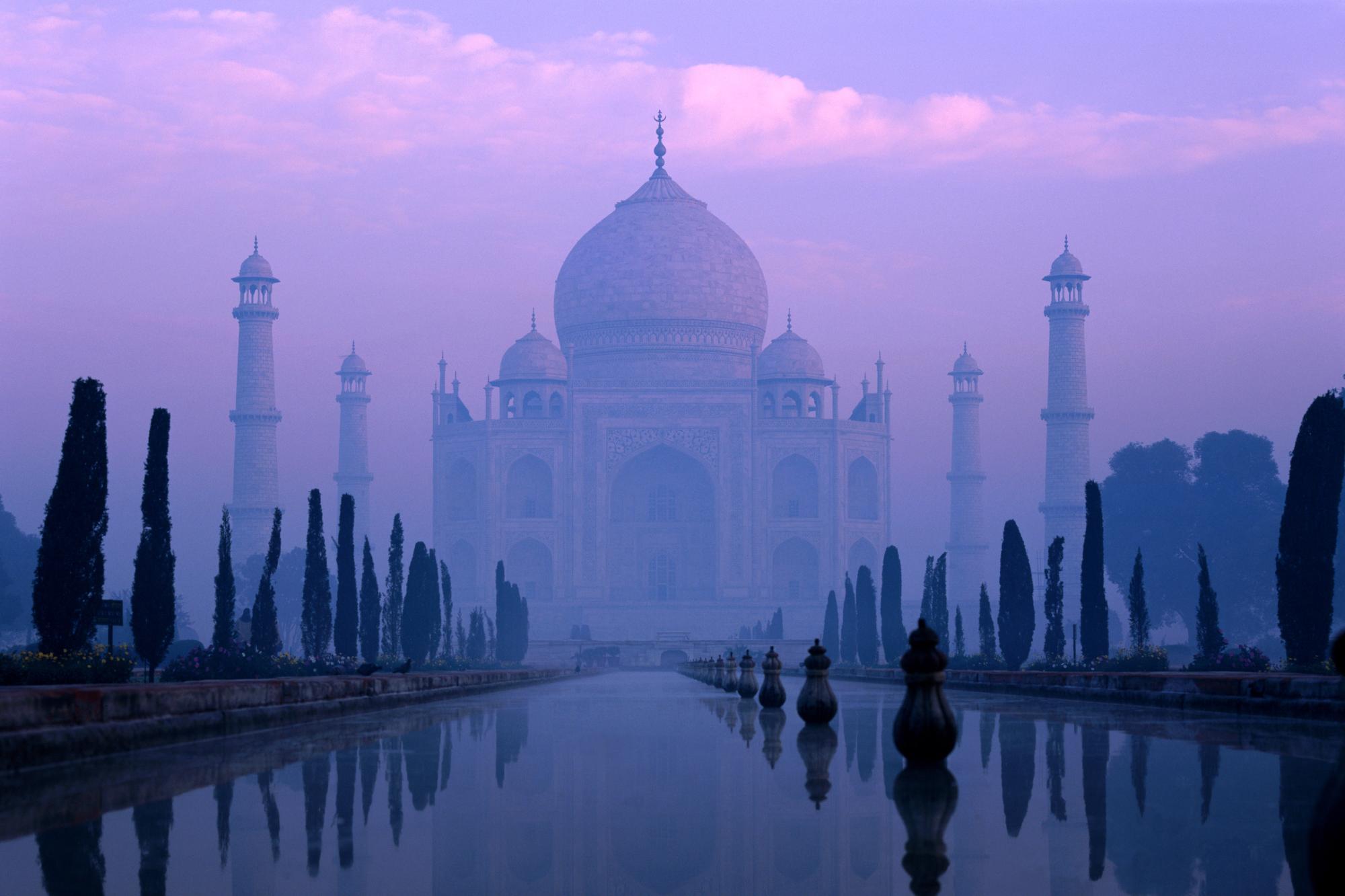 355823 Bild herunterladen menschengemacht, taj mahal, monumente - Hintergrundbilder und Bildschirmschoner kostenlos