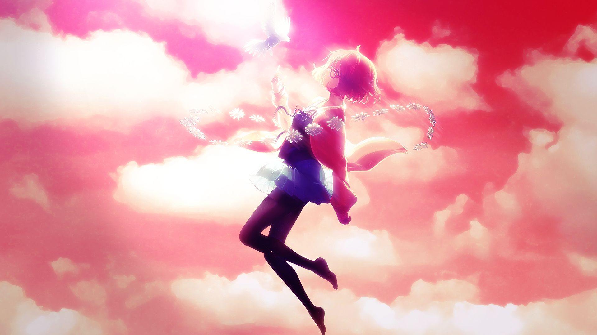 Laden Sie das Animes, Mirai Kuriyama, Beyond The Boundary-Bild kostenlos auf Ihren PC-Desktop herunter