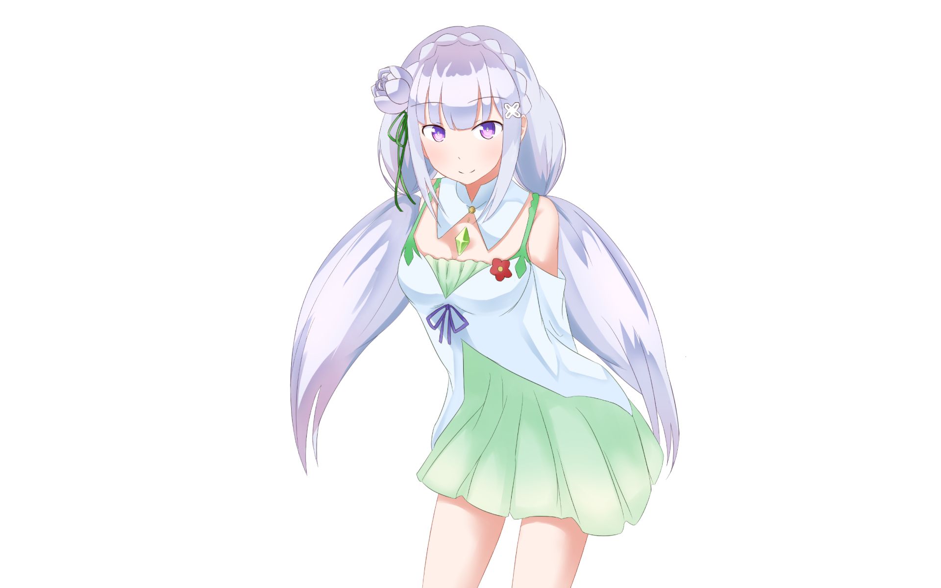 Descarga gratis la imagen Animado, Emilia (Re:zero), Re:zero Comenzando La Vida En Otro Mundo en el escritorio de tu PC