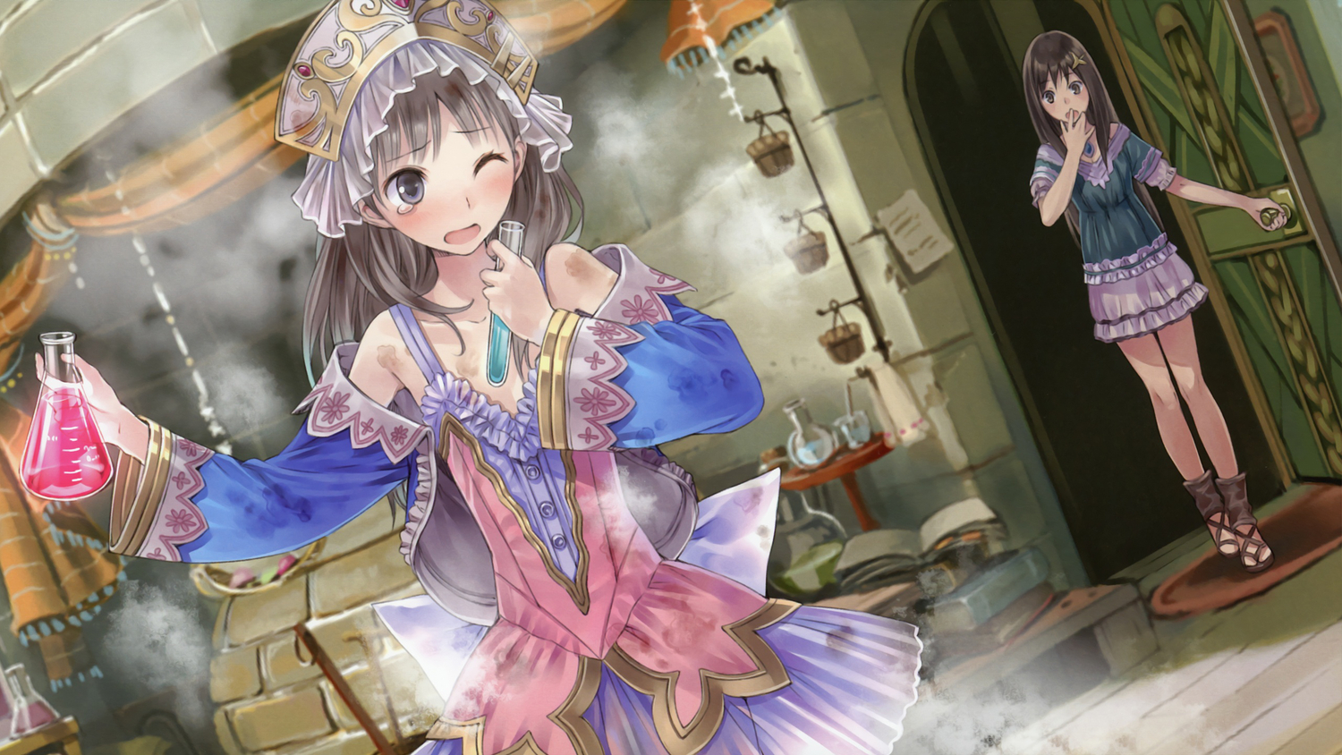 Laden Sie Atelier Totori HD-Desktop-Hintergründe herunter