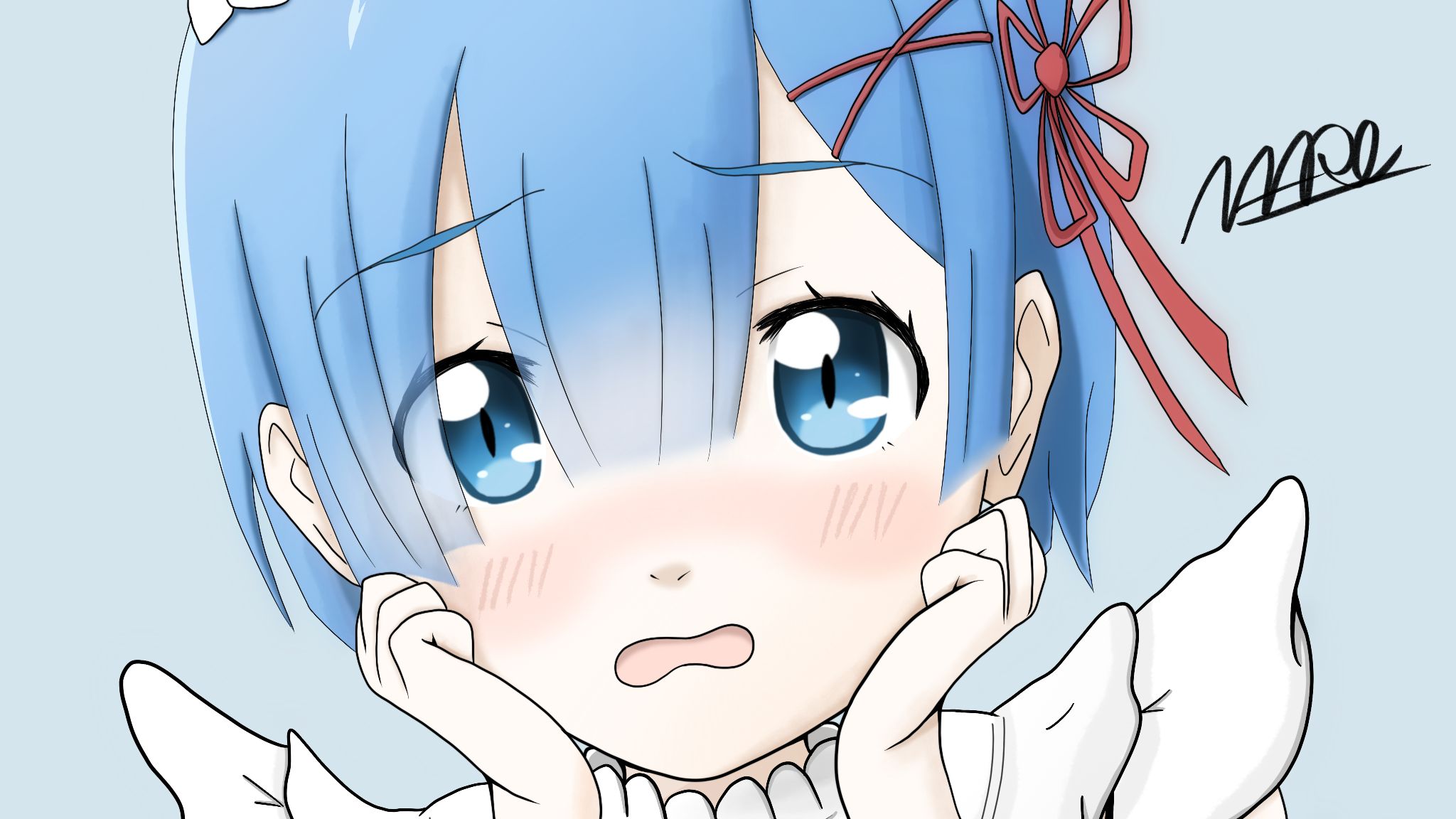 Descarga gratis la imagen Animado, Re:zero Comenzando La Vida En Otro Mundo, Rem (Re: Cero) en el escritorio de tu PC