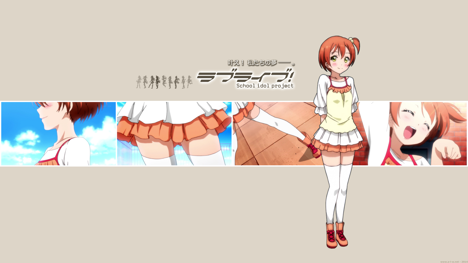 Free download wallpaper Anime, Rin Hoshizora, Love Live! on your PC desktop