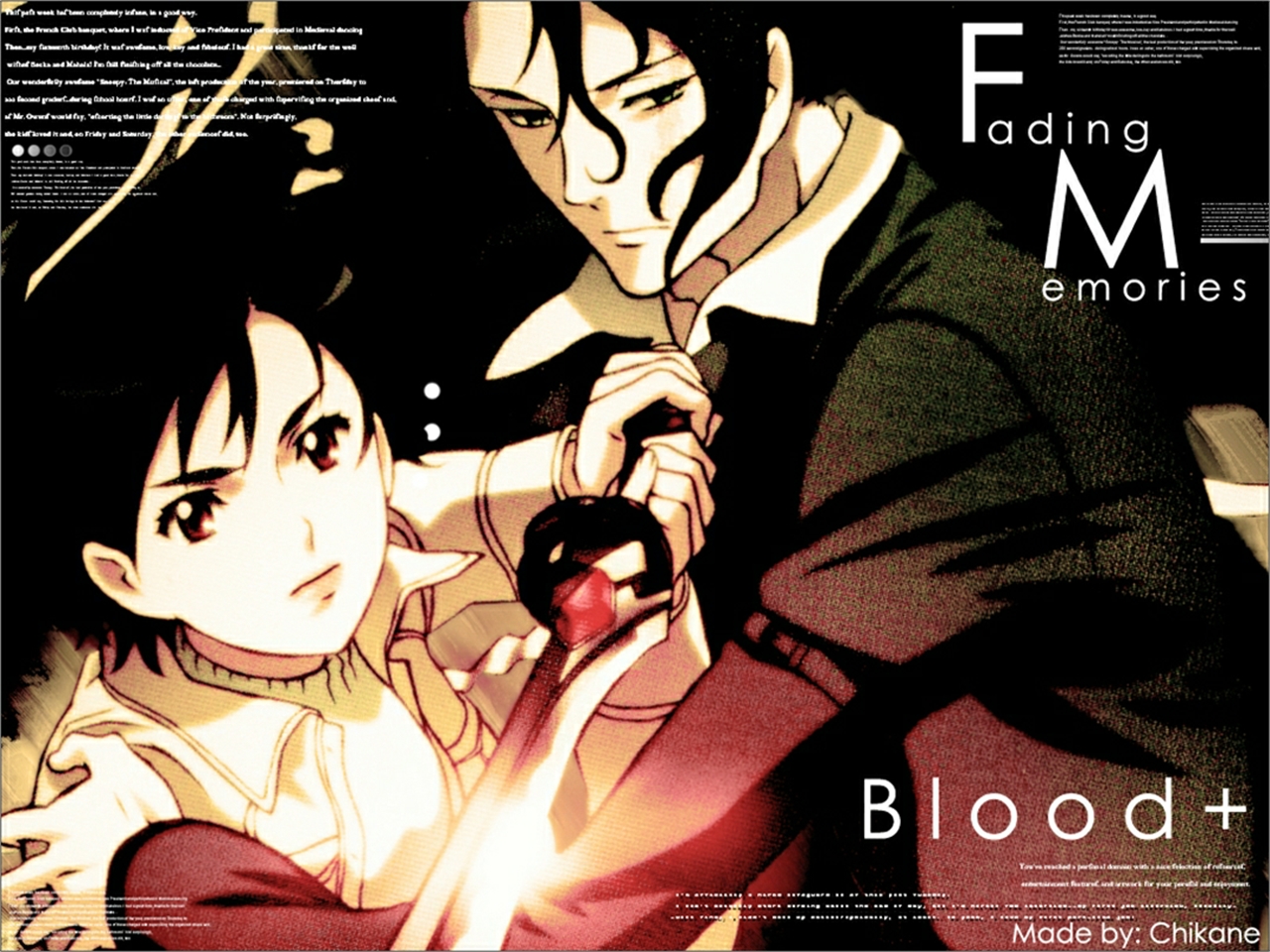 Free download wallpaper Anime, Blood+ on your PC desktop