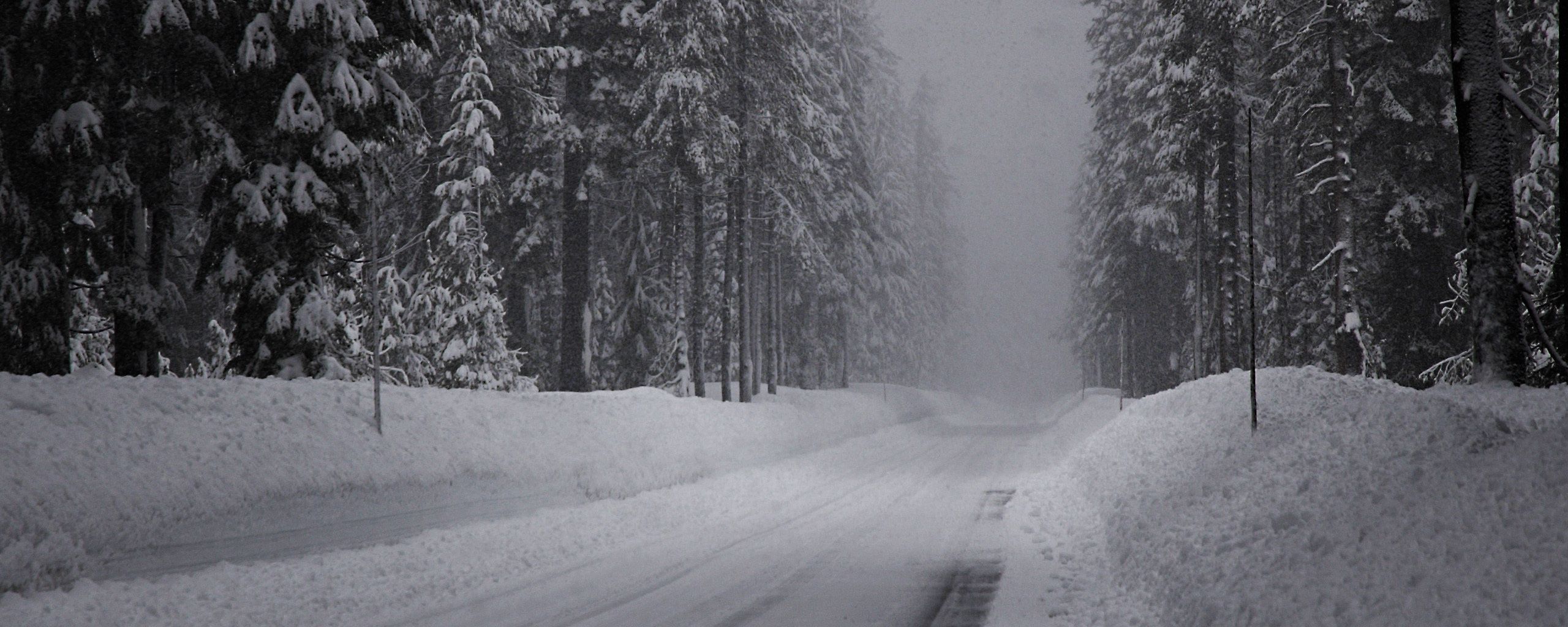 Descarga gratis la imagen Naturaleza, Nieve, Camino, Panorama, Elnik, El Año, Invierno en el escritorio de tu PC