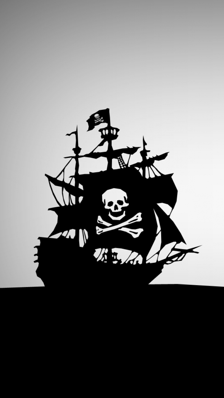 Download mobile wallpaper Ship, Technology, Hacker, Pirate, Tall Ship, Jolly Roger for free.