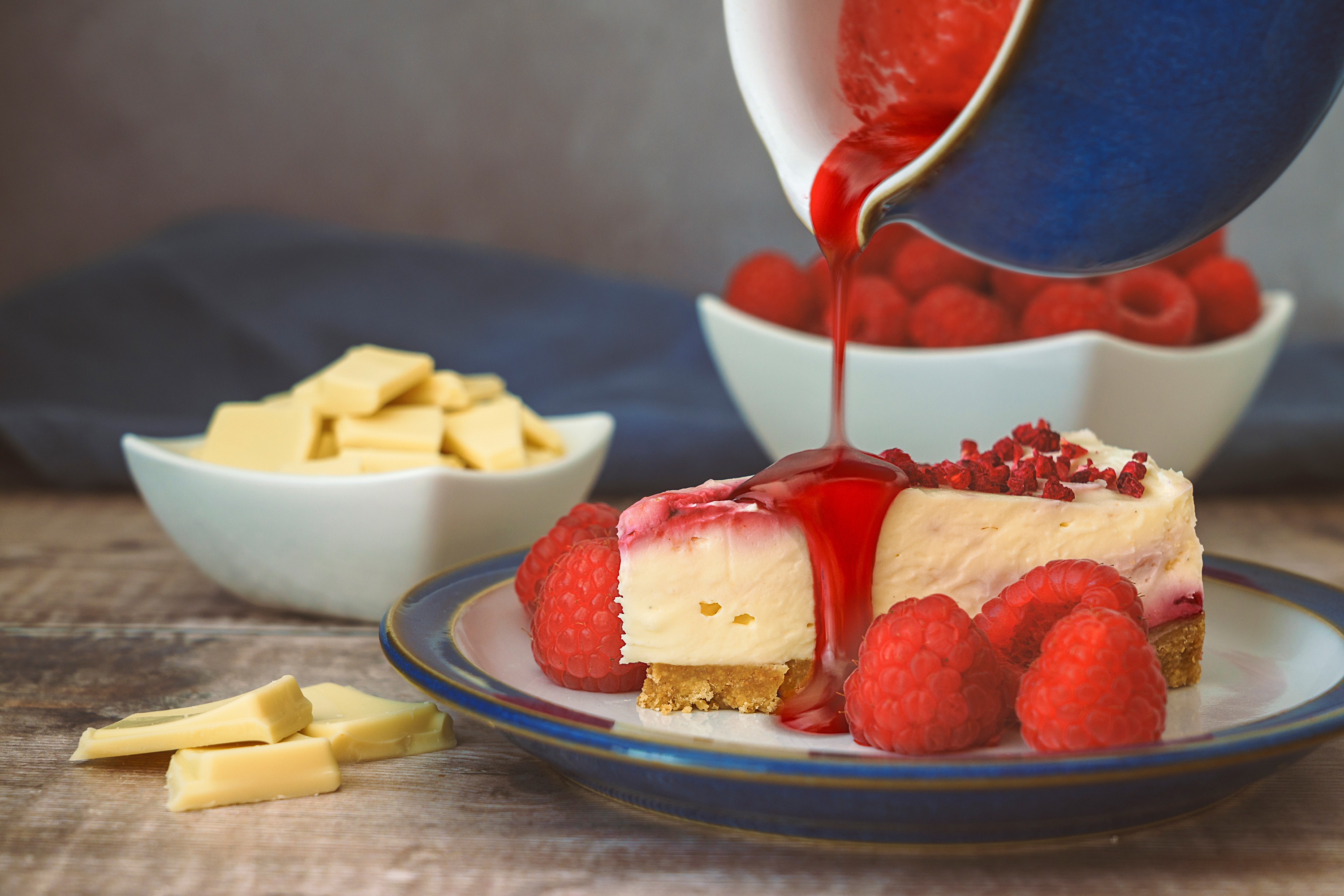 Download mobile wallpaper Food, Dessert, Cheese, Raspberry, Berry, Cheesecake for free.
