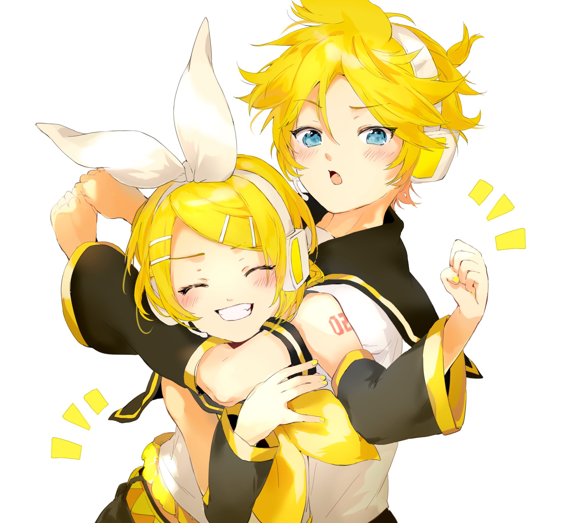 Téléchargez gratuitement l'image Vocaloïde, Animé, Rin Kagamine, Len Kagamine sur le bureau de votre PC