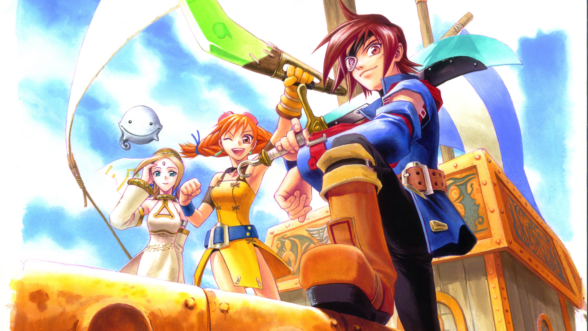 Meilleurs fonds d'écran Skies Of Arcadia: Légendes pour l'écran du téléphone