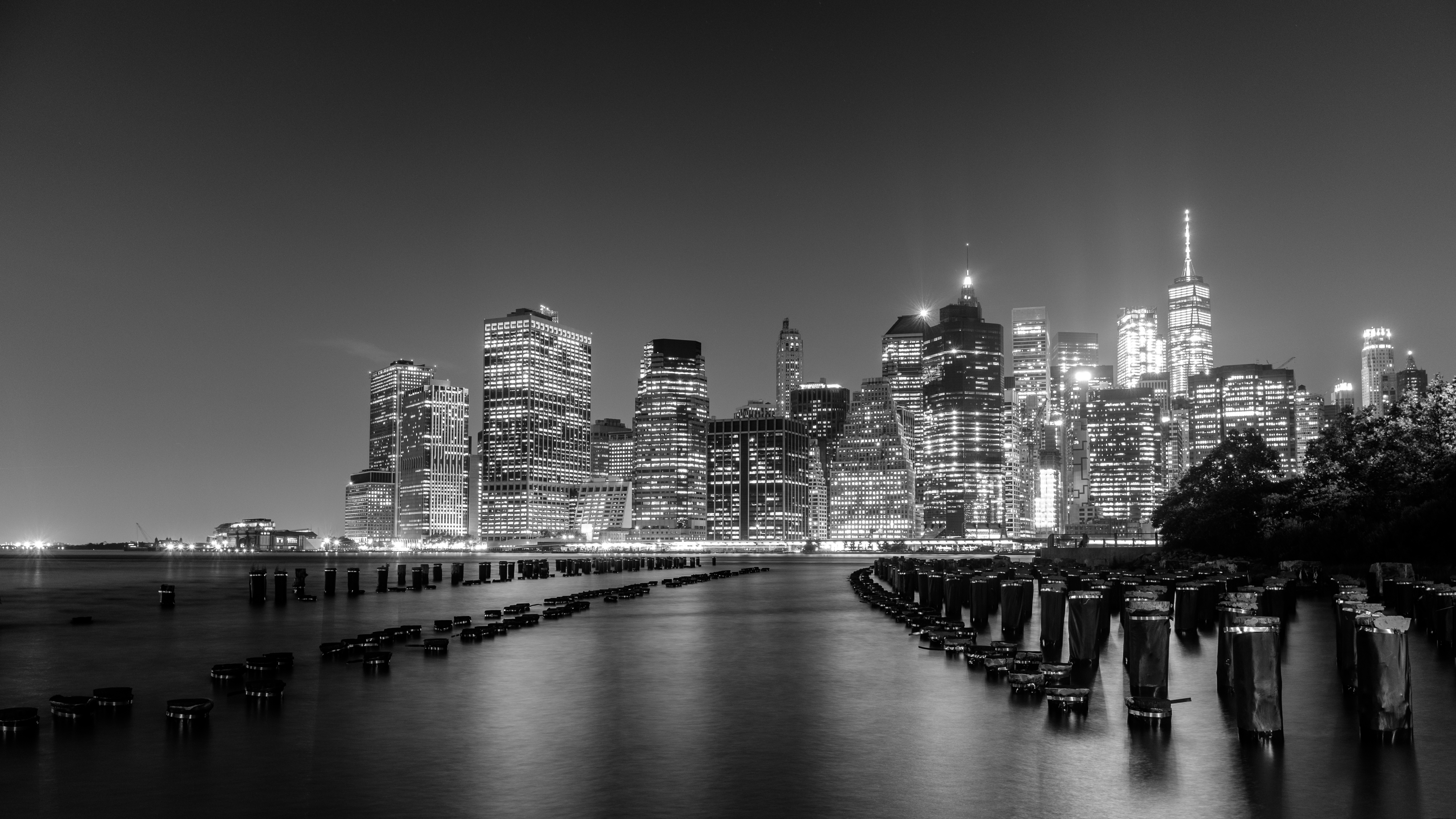 Free download wallpaper City, Building, Bw, Cities, Architecture, Chb, New York on your PC desktop
