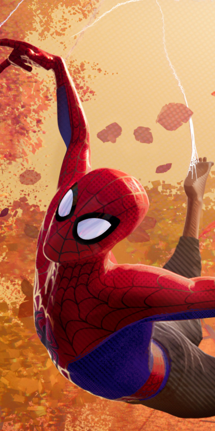 Download mobile wallpaper Spider Man, Movie, Superhero, Peter Parker, Spider Man: Into The Spider Verse for free.