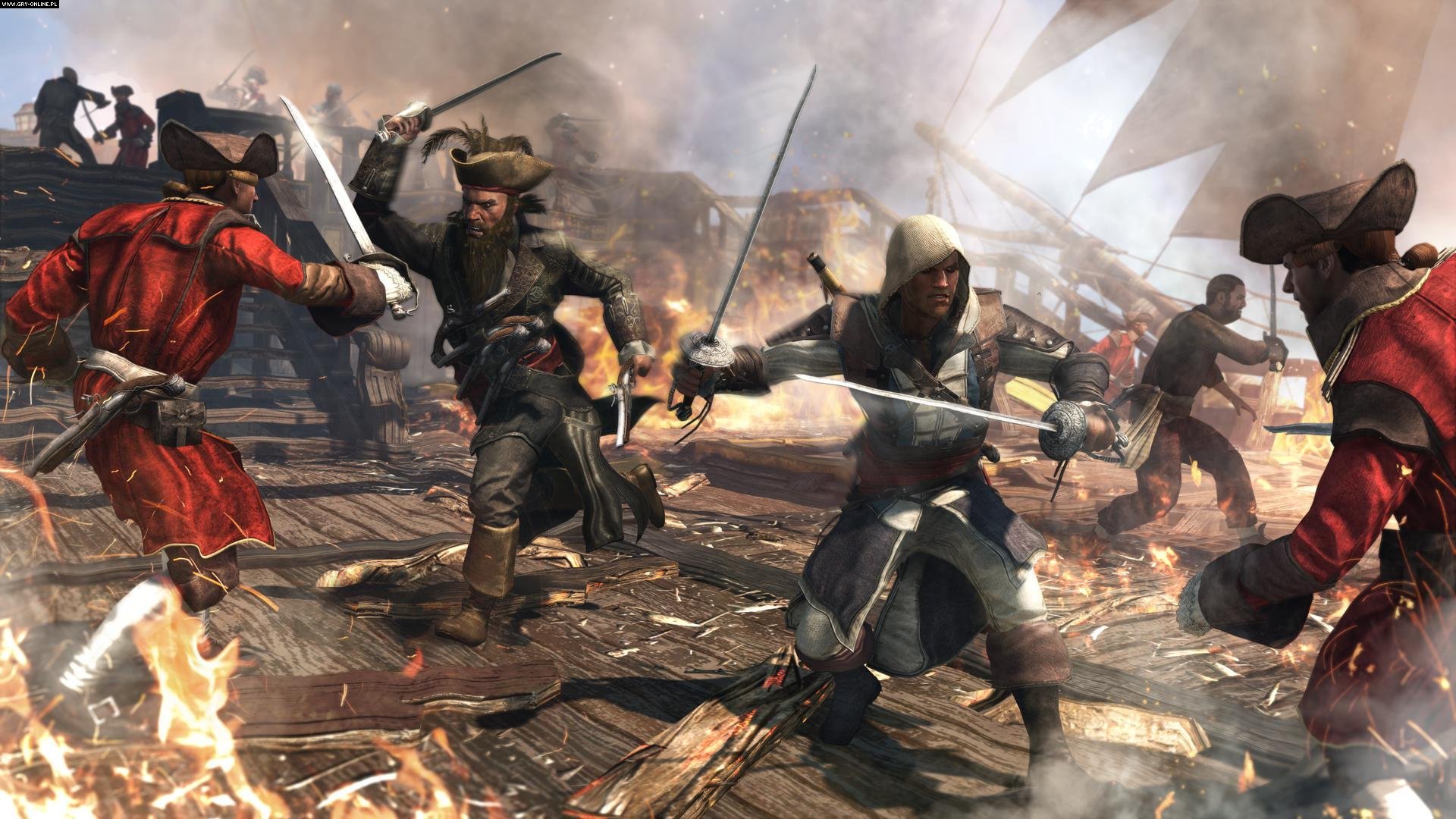 Скачати мобільні шпалери Assassin's Creed Iv: Чорний Прапор, Кредо Вбивці, Відеогра безкоштовно.