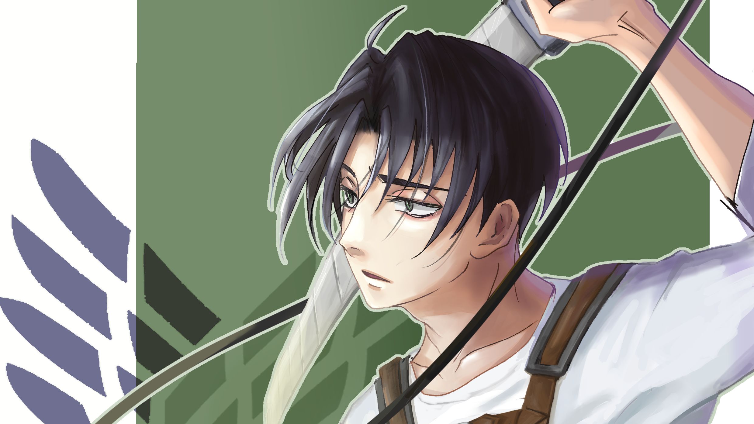 Free download wallpaper Anime, Attack On Titan, Levi Ackerman on your PC desktop