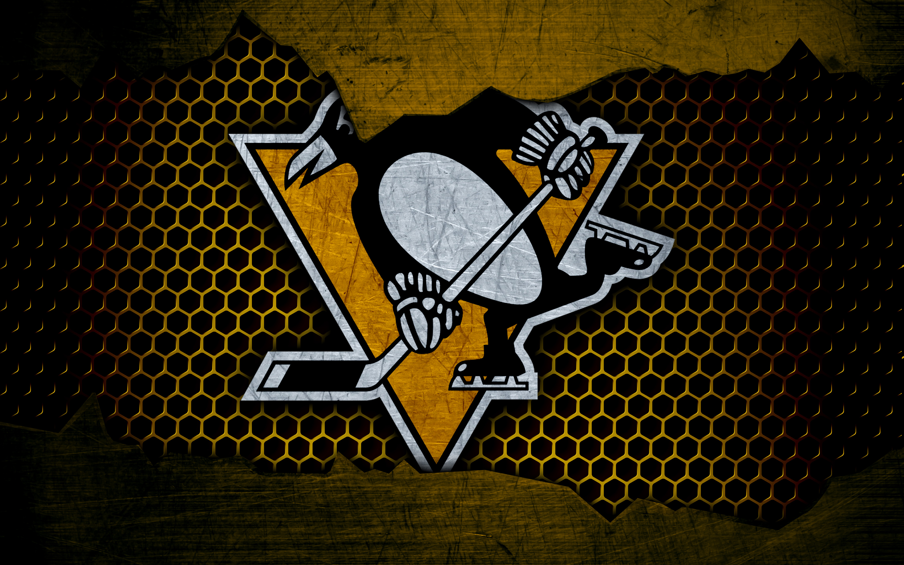 452893 Hintergrundbild herunterladen sport, pittsburgh pinguine, emblem, logo, nhl, eishockey - Bildschirmschoner und Bilder kostenlos