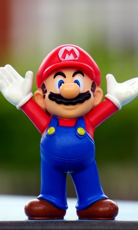 Descarga gratuita de fondo de pantalla para móvil de Mario, Juguete, Figurilla, Hecho Por El Hombre, Super Mario.