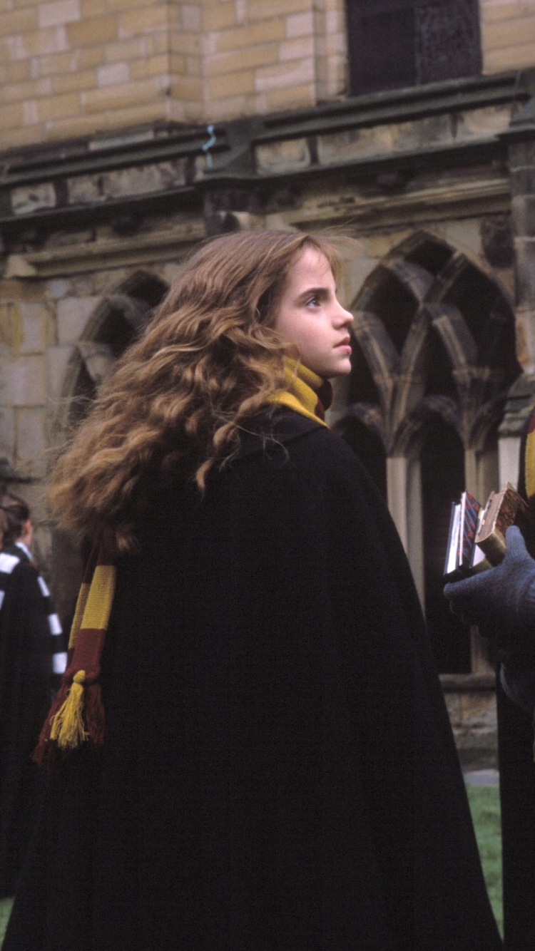 Descarga gratuita de fondo de pantalla para móvil de Harry Potter, Emma Watson, Películas, Hermione Granger, Harry Potter Y La Cámara Secreta.