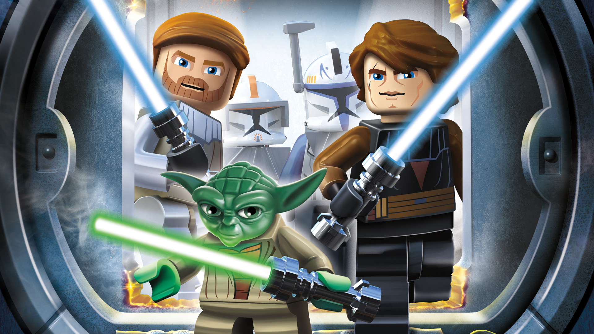 Скачать обои Lego Звездные Войны Iii: Войны Клонов на телефон бесплатно