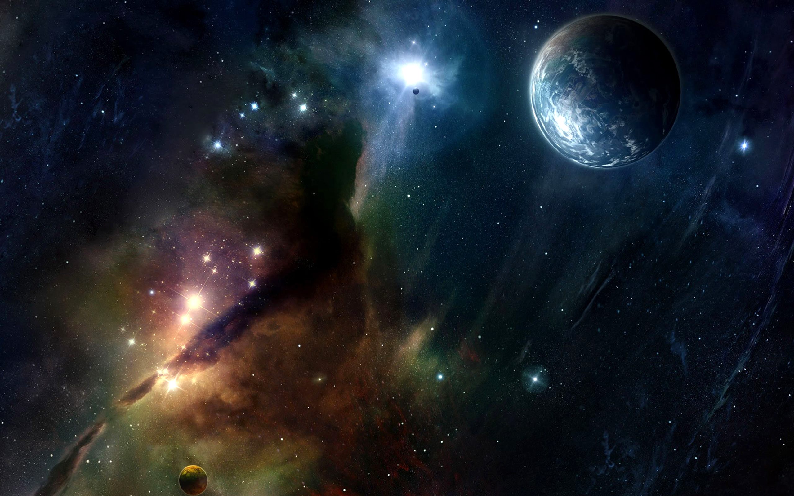 178362 скачать картинку научная фантастика, звезды, планета, пространство, туманность - обои и заставки бесплатно