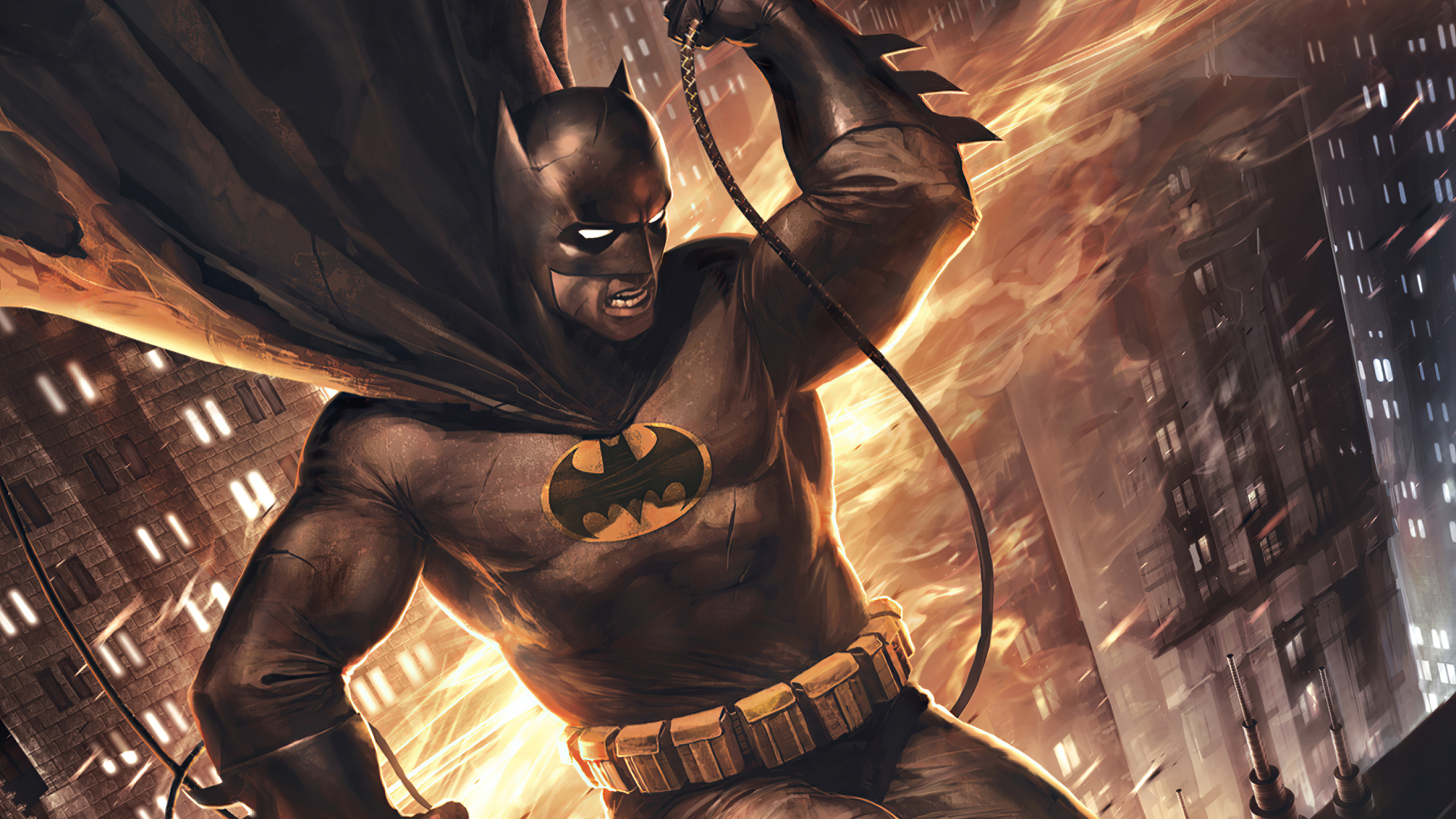 Die besten Batman: The Dark Knight Returns Teil 2-Hintergründe für den Telefonbildschirm