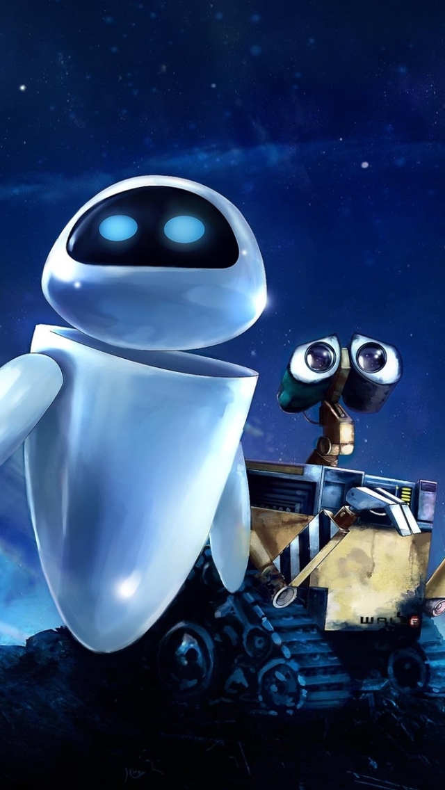 Download mobile wallpaper Movie, Wall·e (Character), Wall·e, Eve (Wall·e) for free.