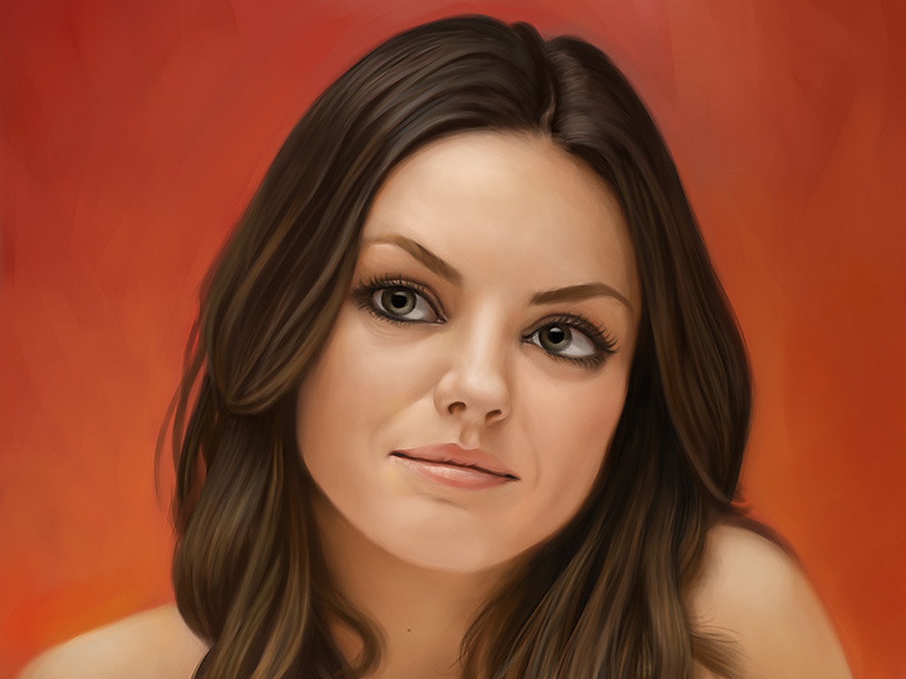 Free download wallpaper Mila Kunis, Celebrity on your PC desktop