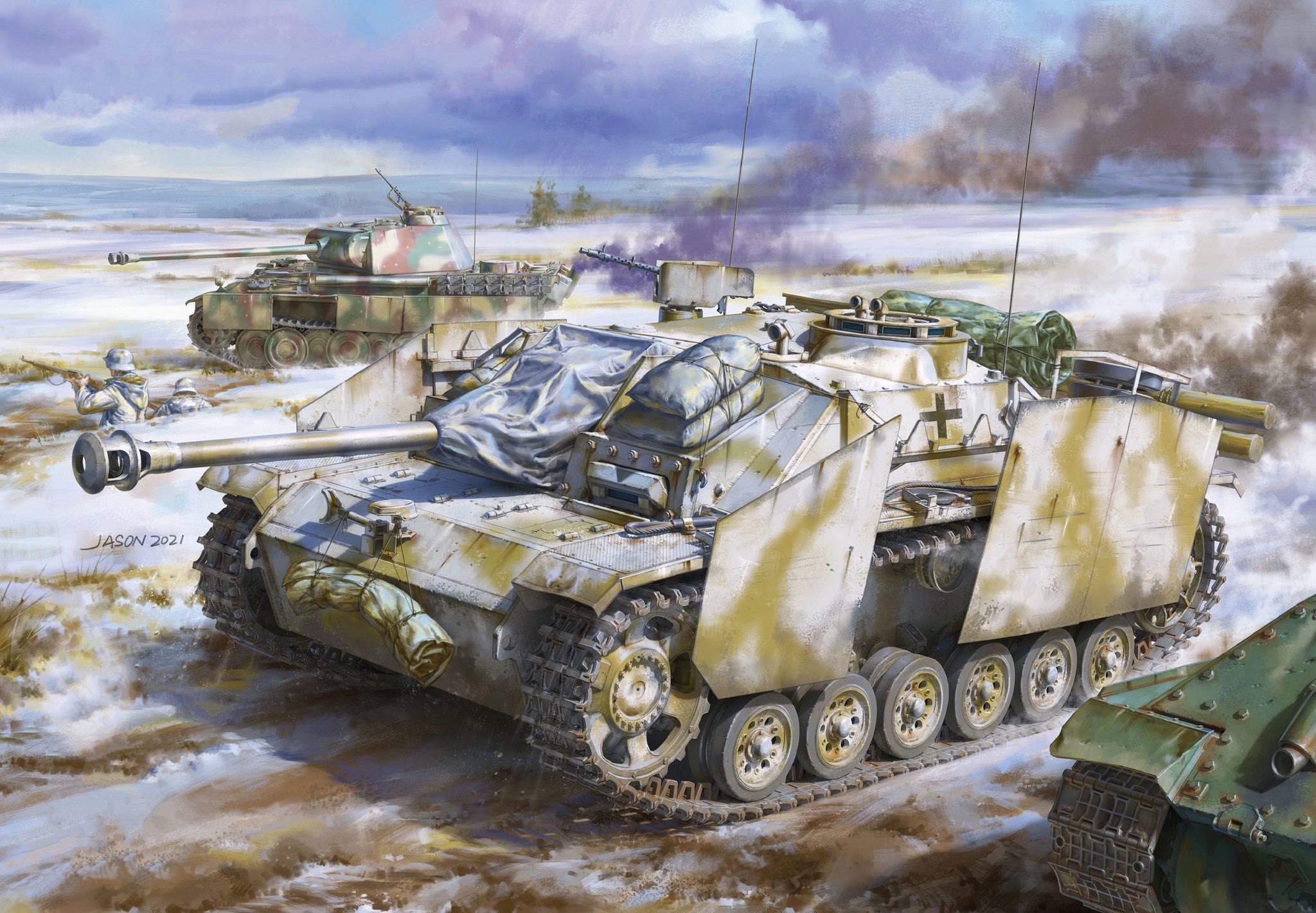 511790 скачать обои военные, танк пантера, панцеркампфваген v пантера, танк, танки - заставки и картинки бесплатно