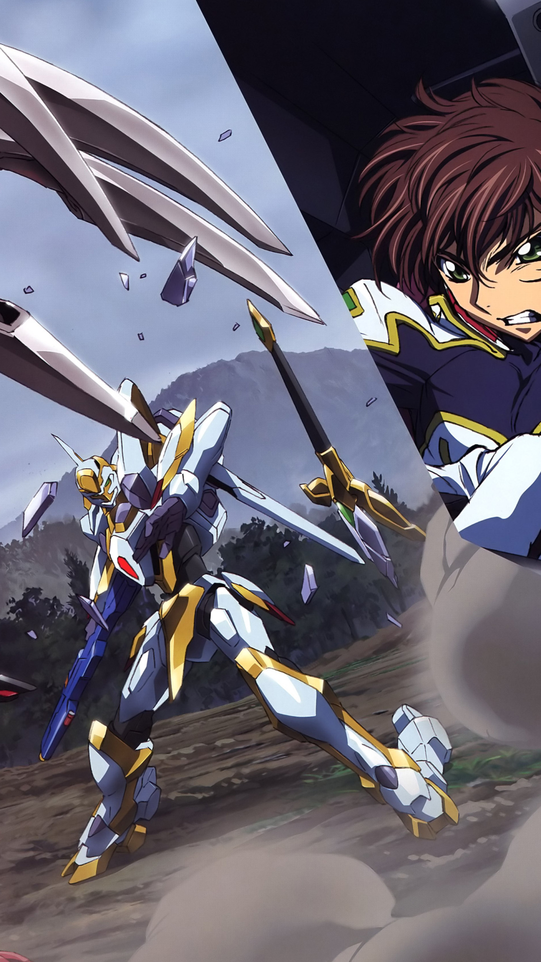 Baixar papel de parede para celular de Anime, Suzaku Kururugi, Código Geass, Kallen Kōzuki gratuito.