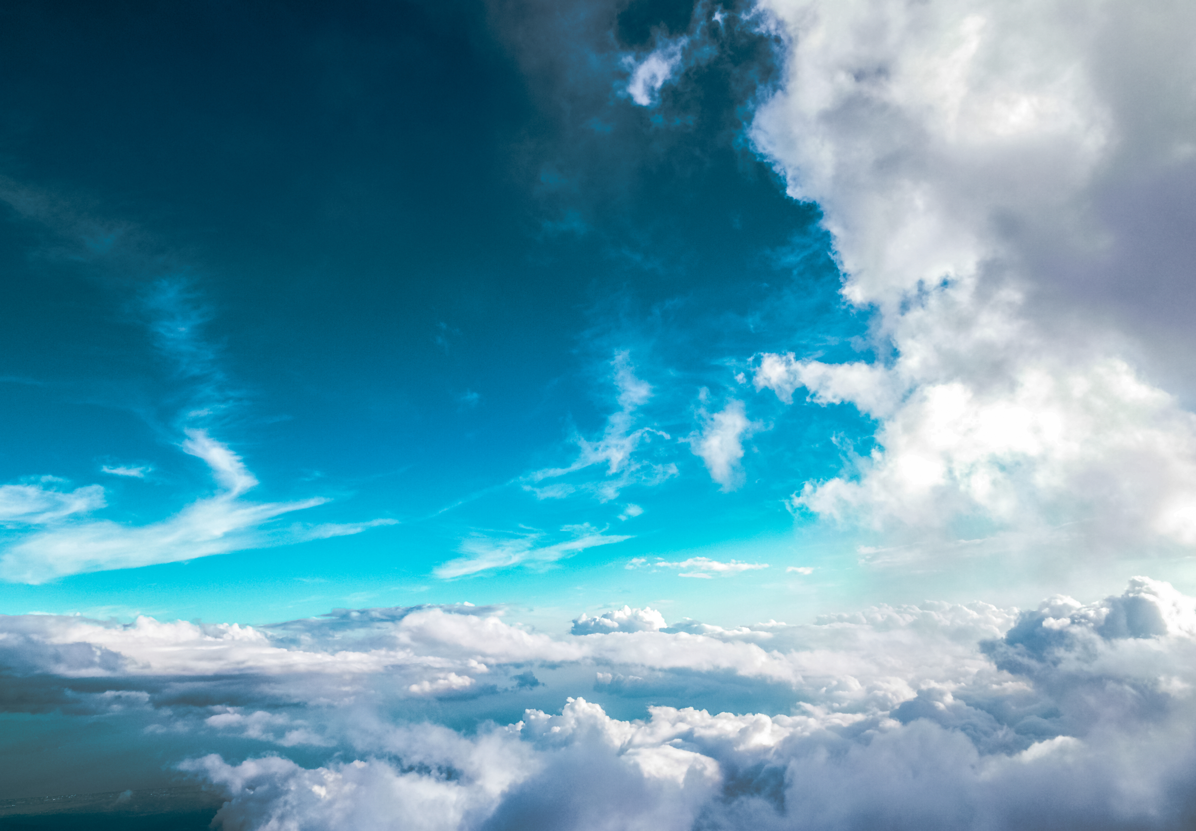 Download mobile wallpaper Nature, Sky, Earth, Cloud, Aerial for free.