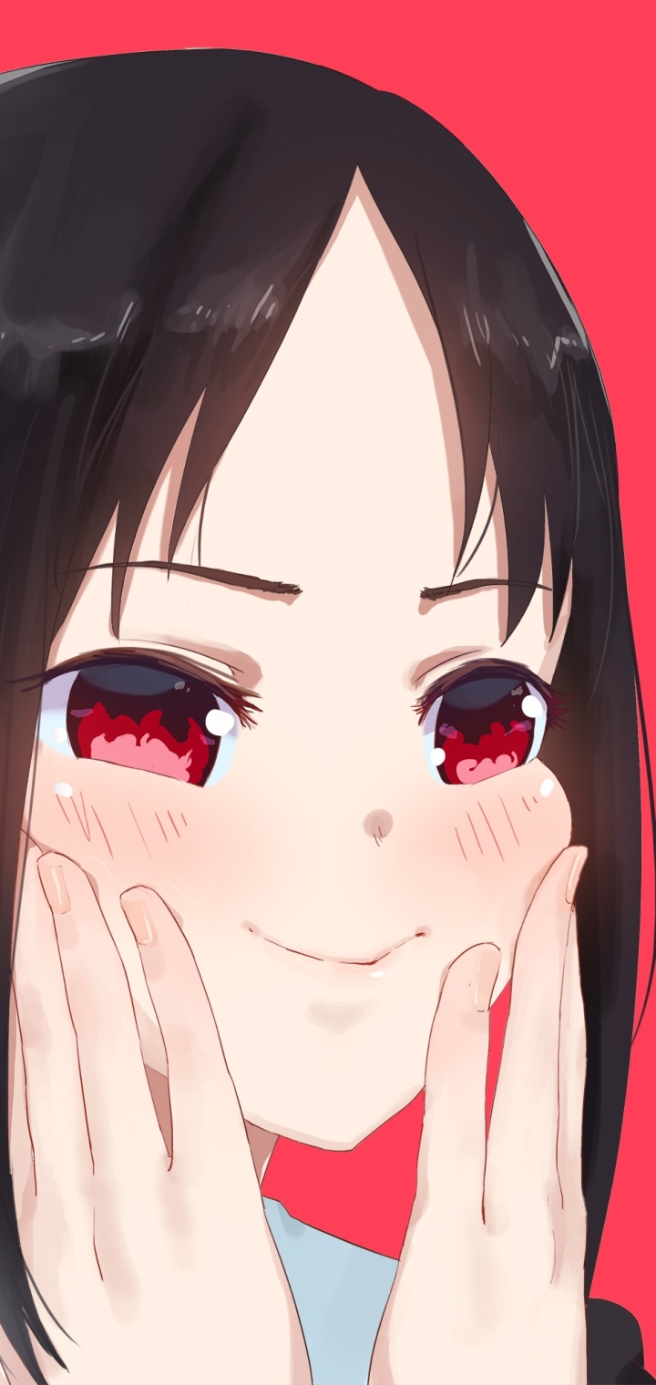 Handy-Wallpaper Animes, Kaguya Sama Wa Kokurasetai ~ Tensai Tachi No Ren'ai Zunô Sen ~, Kaguya Shinomiya kostenlos herunterladen.