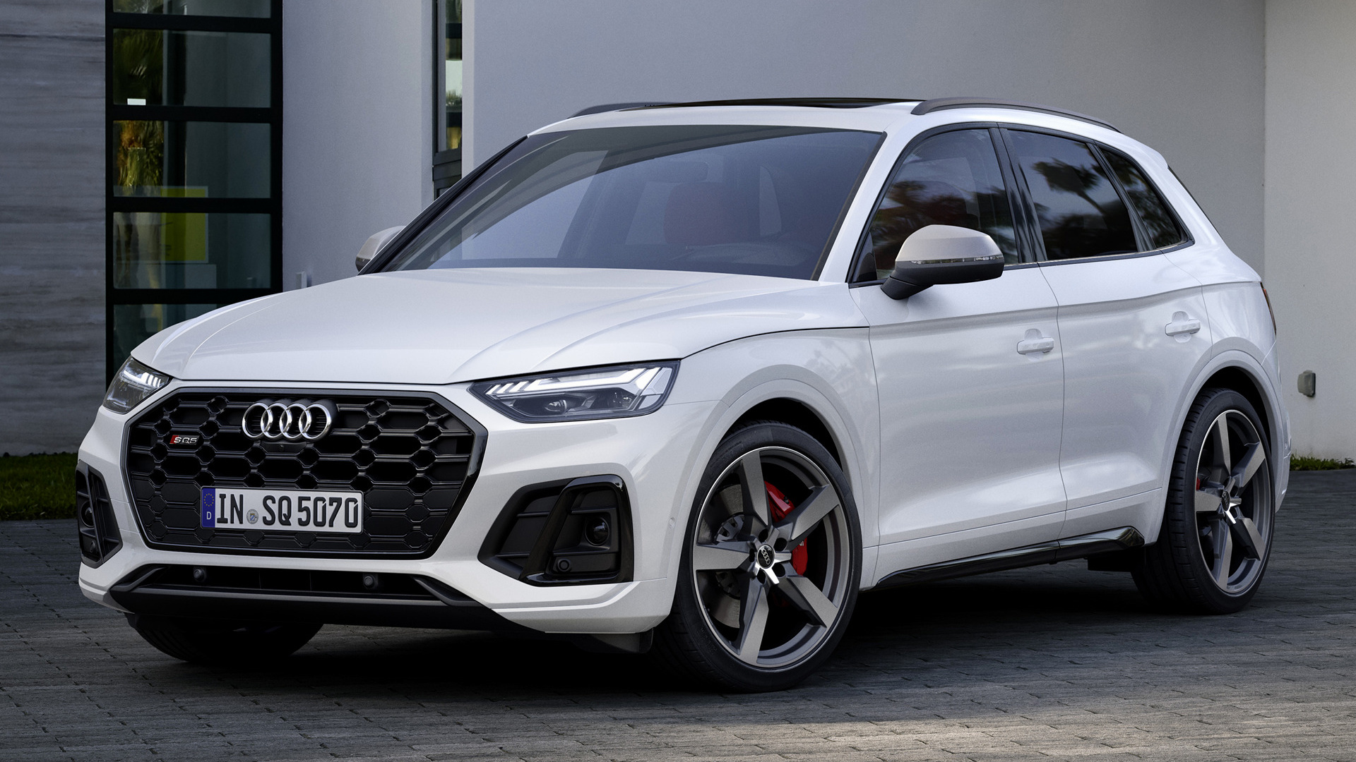 Free download wallpaper Audi, Car, Suv, Audi Sq5, Compact Car, Vehicles, White Car, Crossover Car on your PC desktop