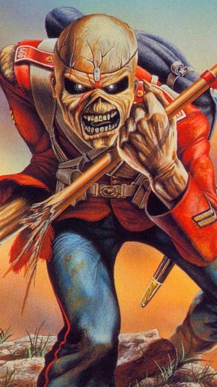 Download mobile wallpaper Music, Iron Maiden for free.