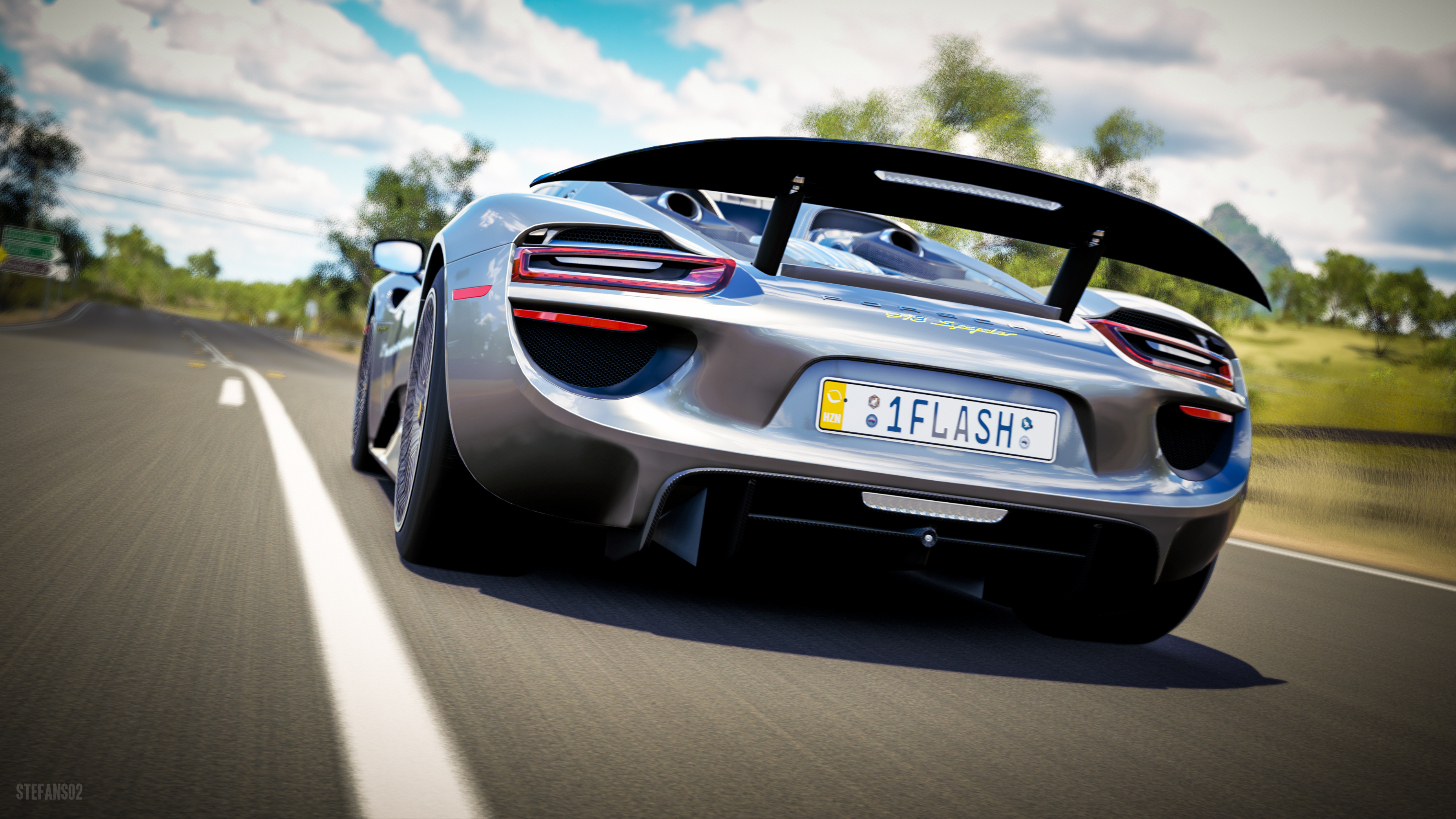 Baixar papel de parede para celular de Porsche, Videogame, Forza Motorsport, Porsche 918 Spyder, Forza Horizon 3 gratuito.