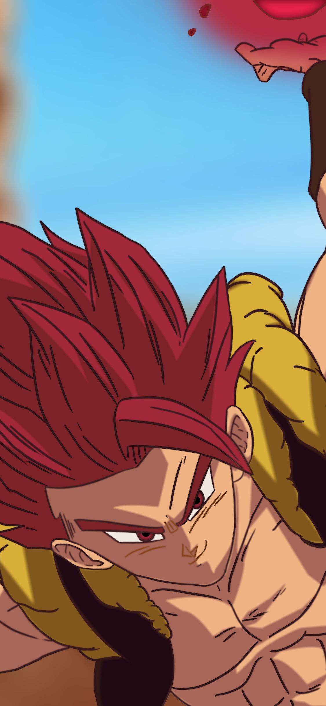 Téléchargez des papiers peints mobile Animé, Gogeta (Dragon Ball), Dragon Ball Super: Broly gratuitement.