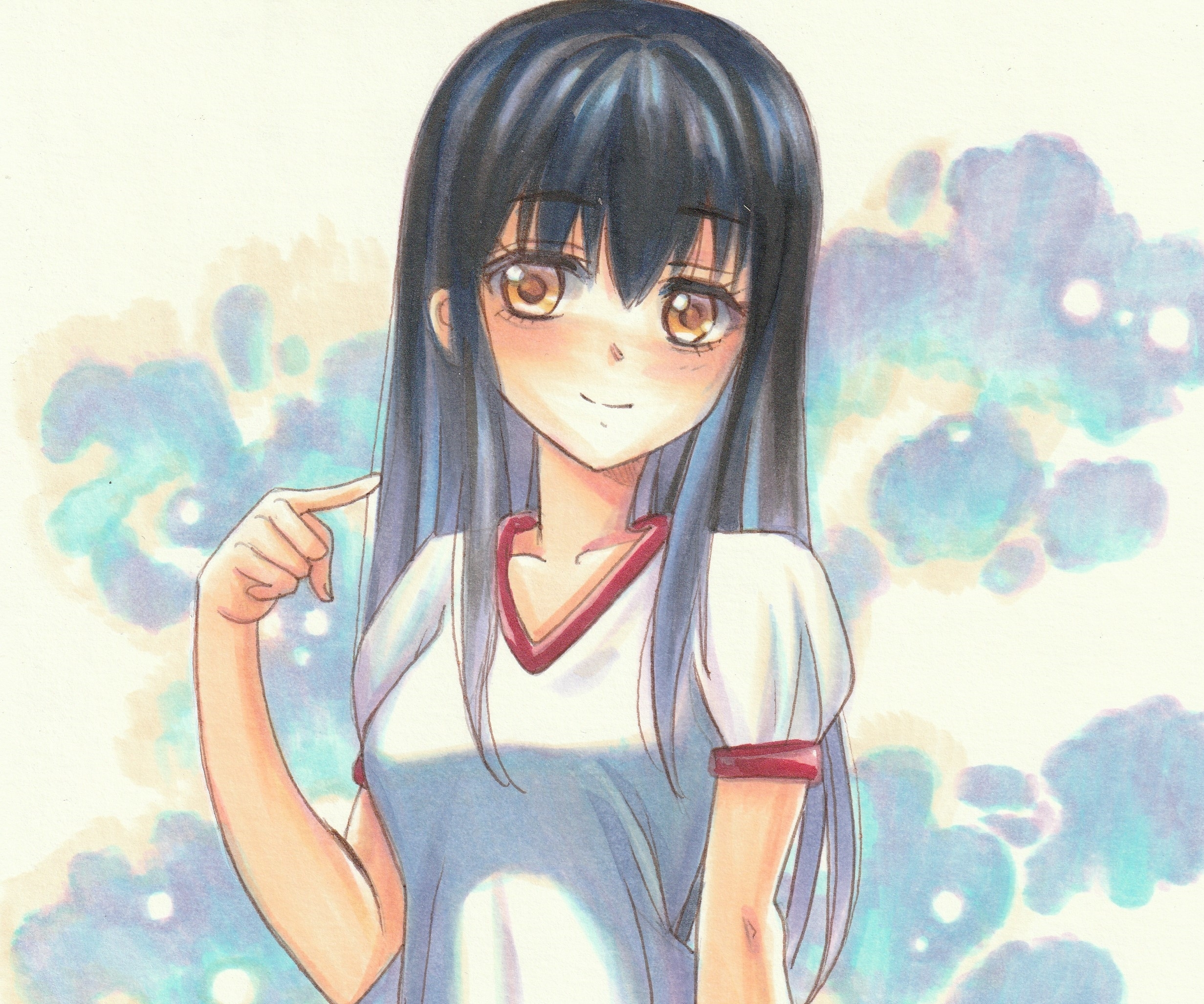 Laden Sie das Animes, Miko Yotsuya, Mieruko Chan-Bild kostenlos auf Ihren PC-Desktop herunter