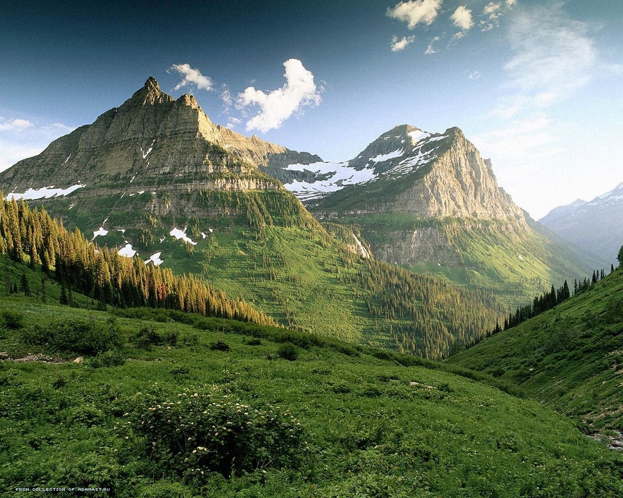 Handy-Wallpaper Mountains, Landschaft kostenlos herunterladen.