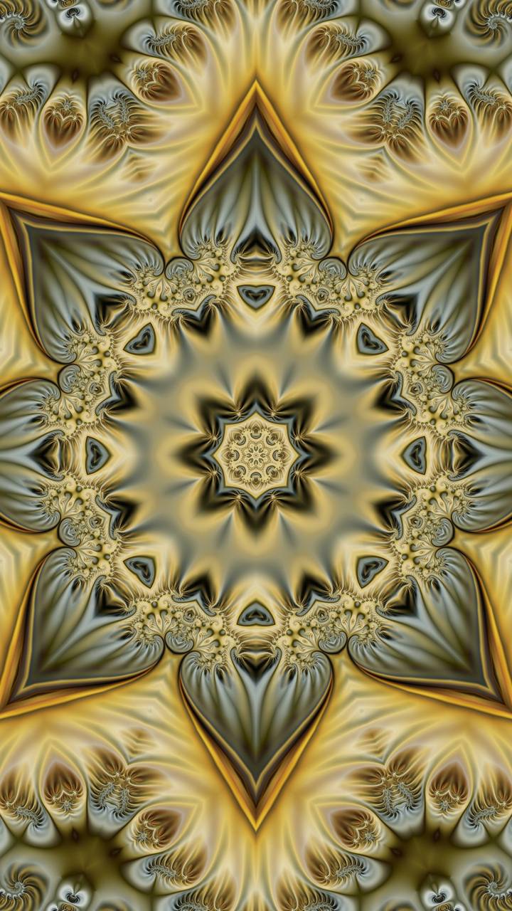 Download mobile wallpaper Abstract, Fractal, Star for free.