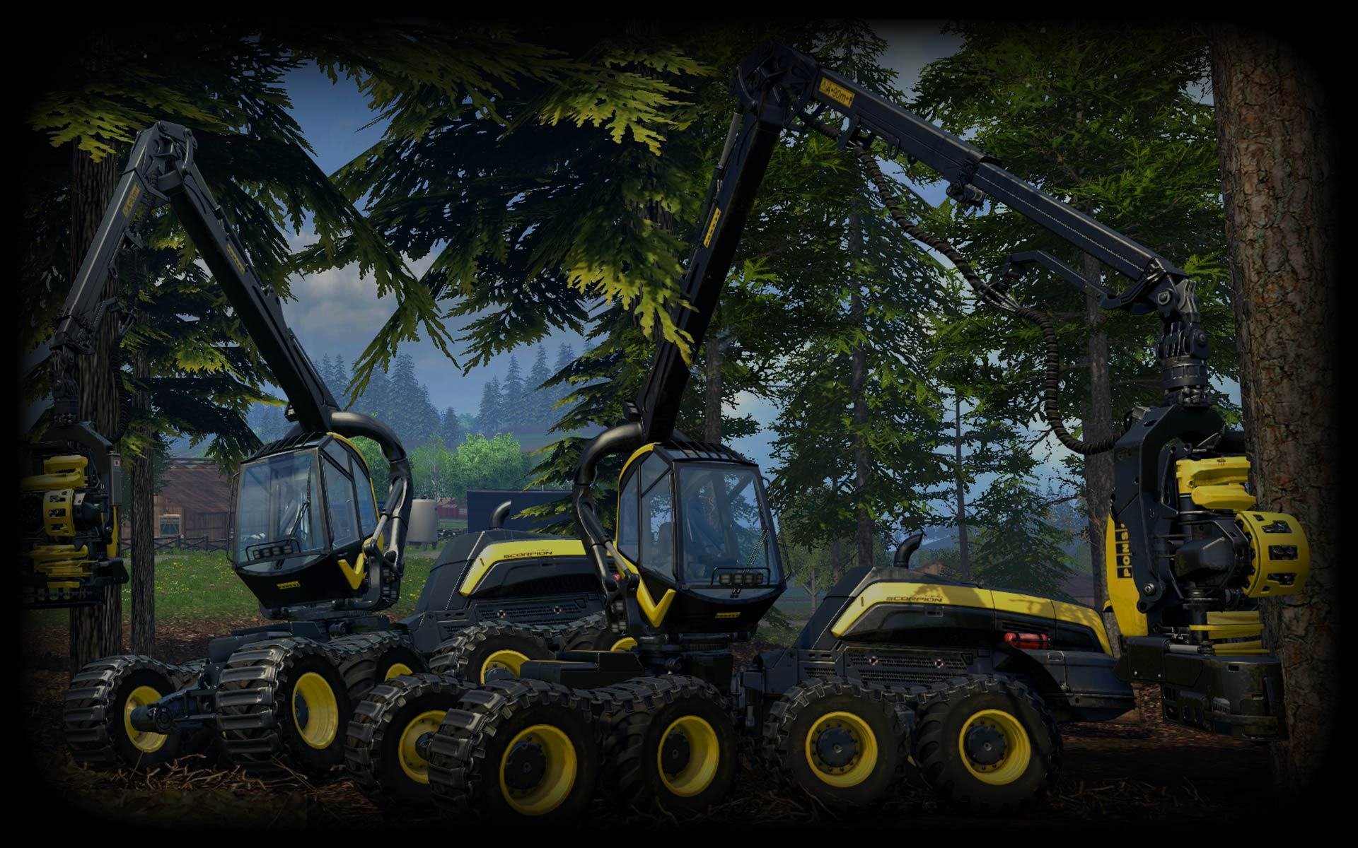 Популярні заставки і фони Farming Simulator 15 на комп'ютер