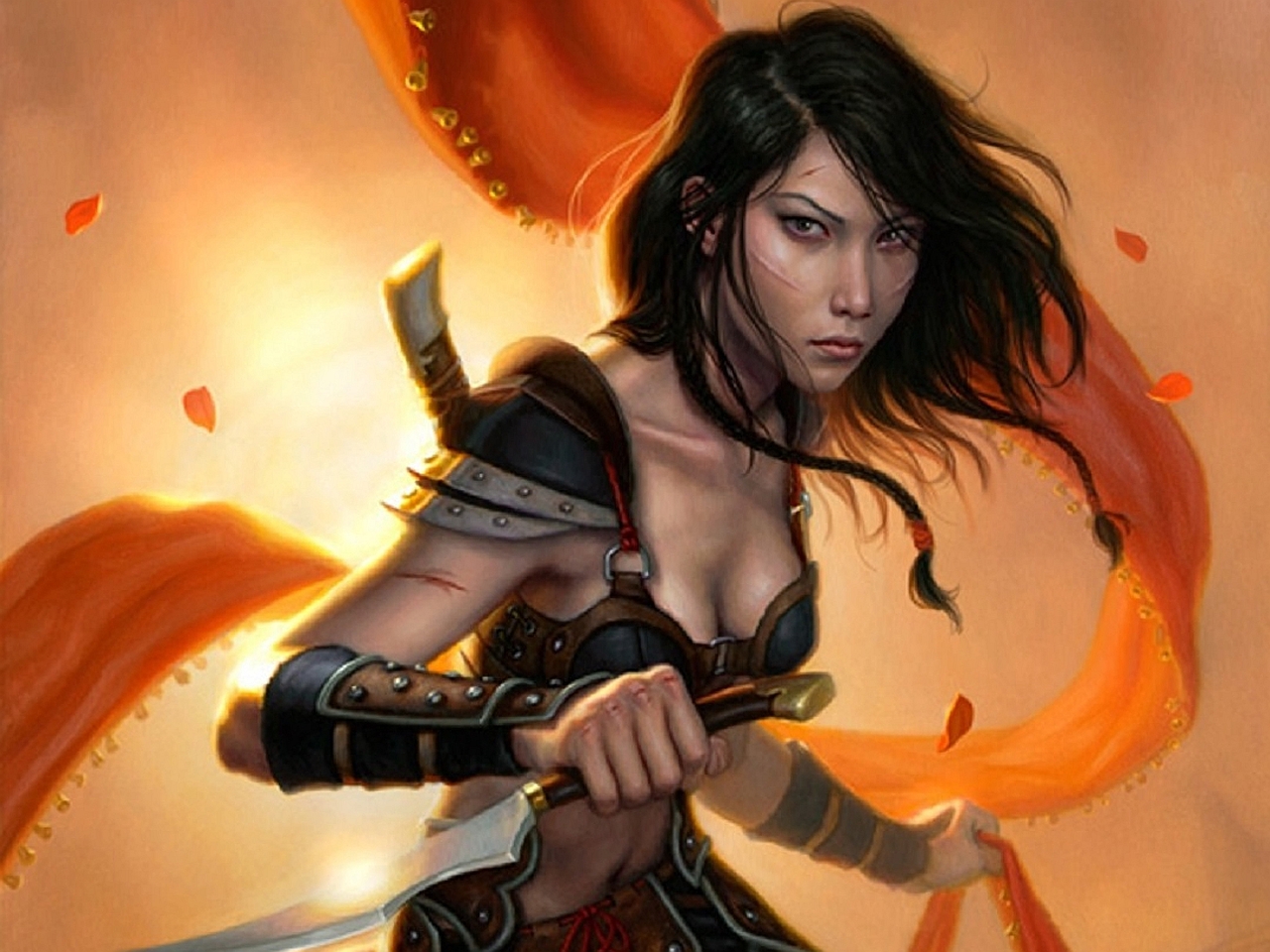 Free download wallpaper Fantasy, Women Warrior on your PC desktop