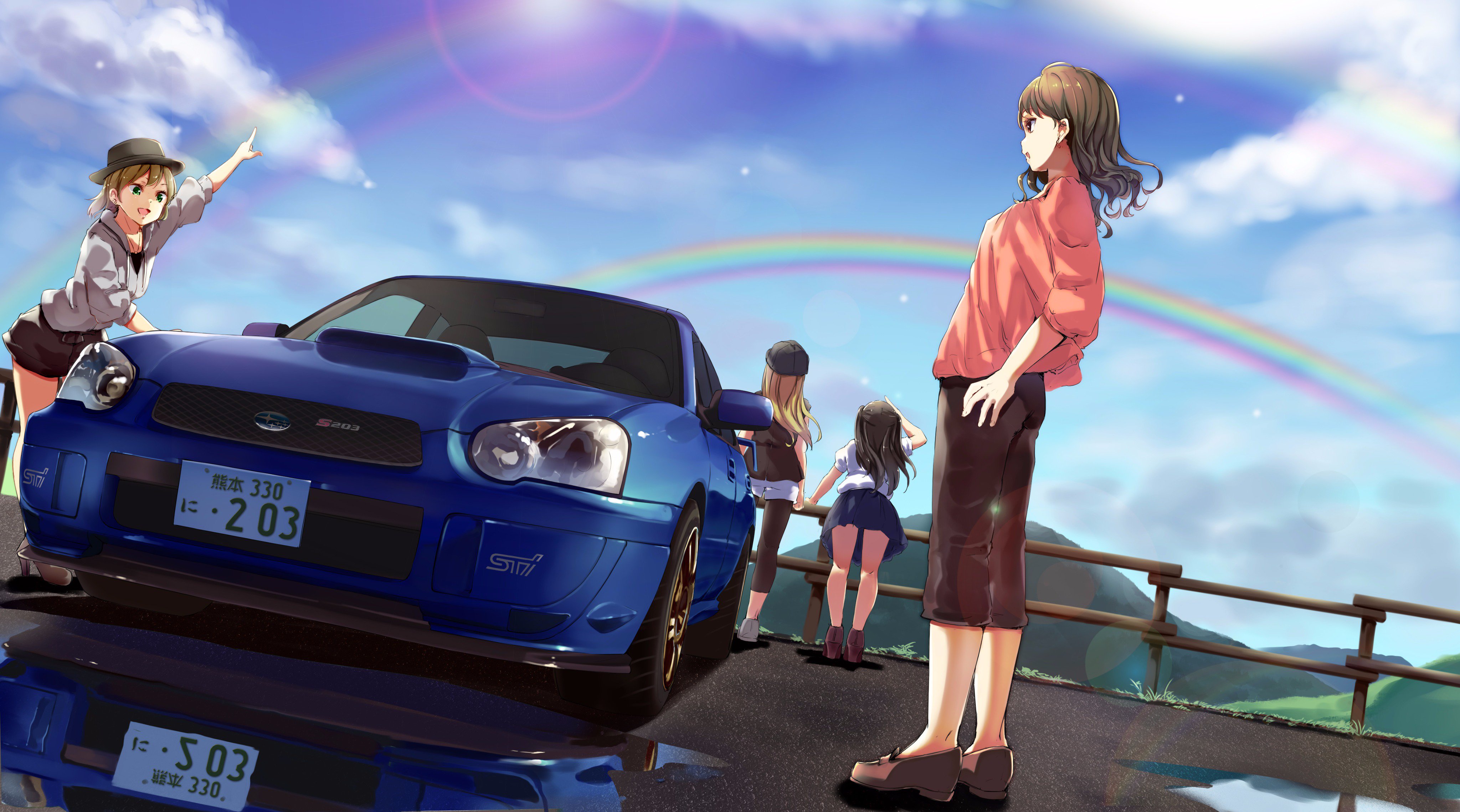 996165 Hintergrundbild herunterladen animes, the car der teufel auf rädern - Bildschirmschoner und Bilder kostenlos
