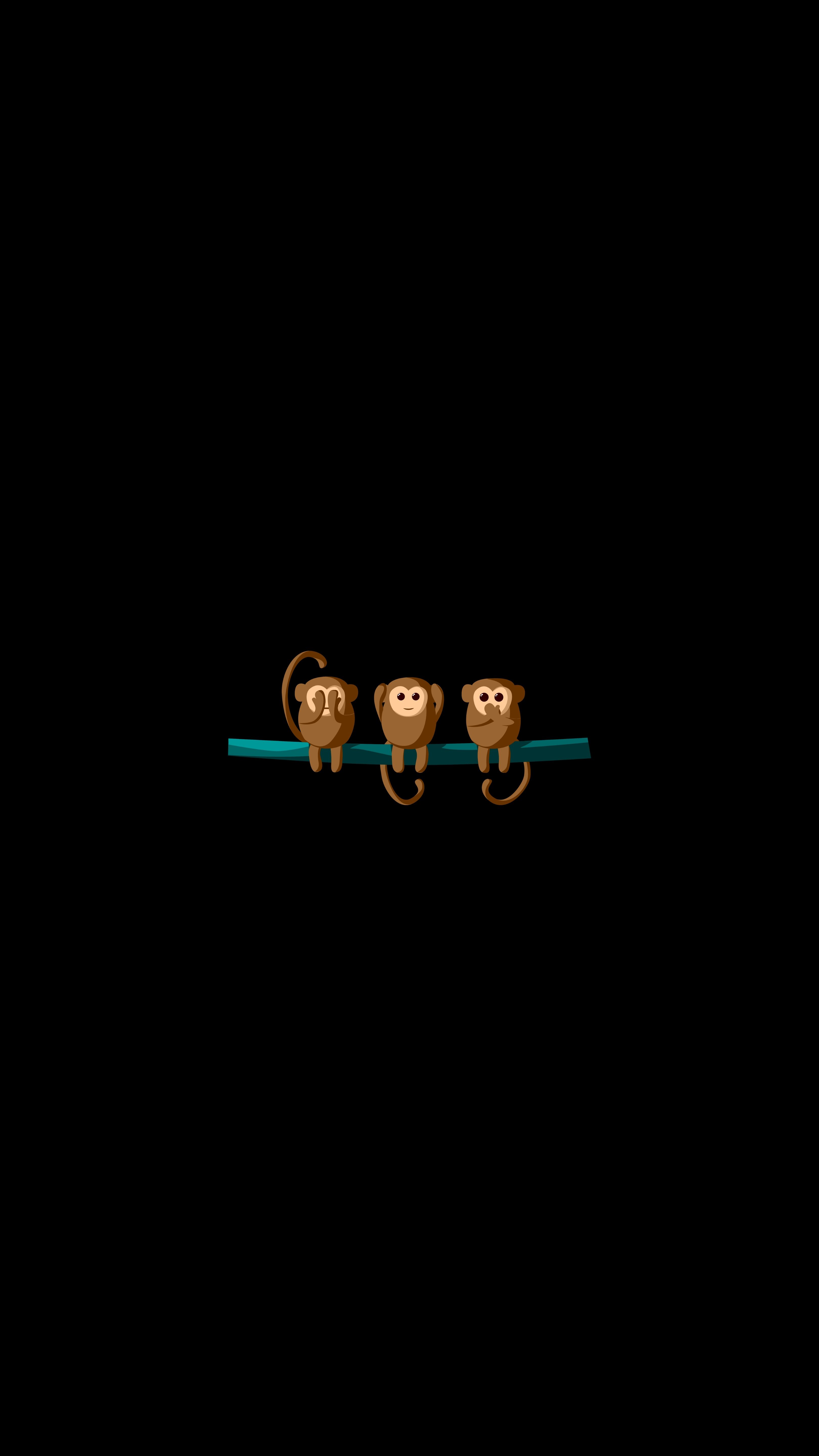 Monkeys cellphone Wallpaper