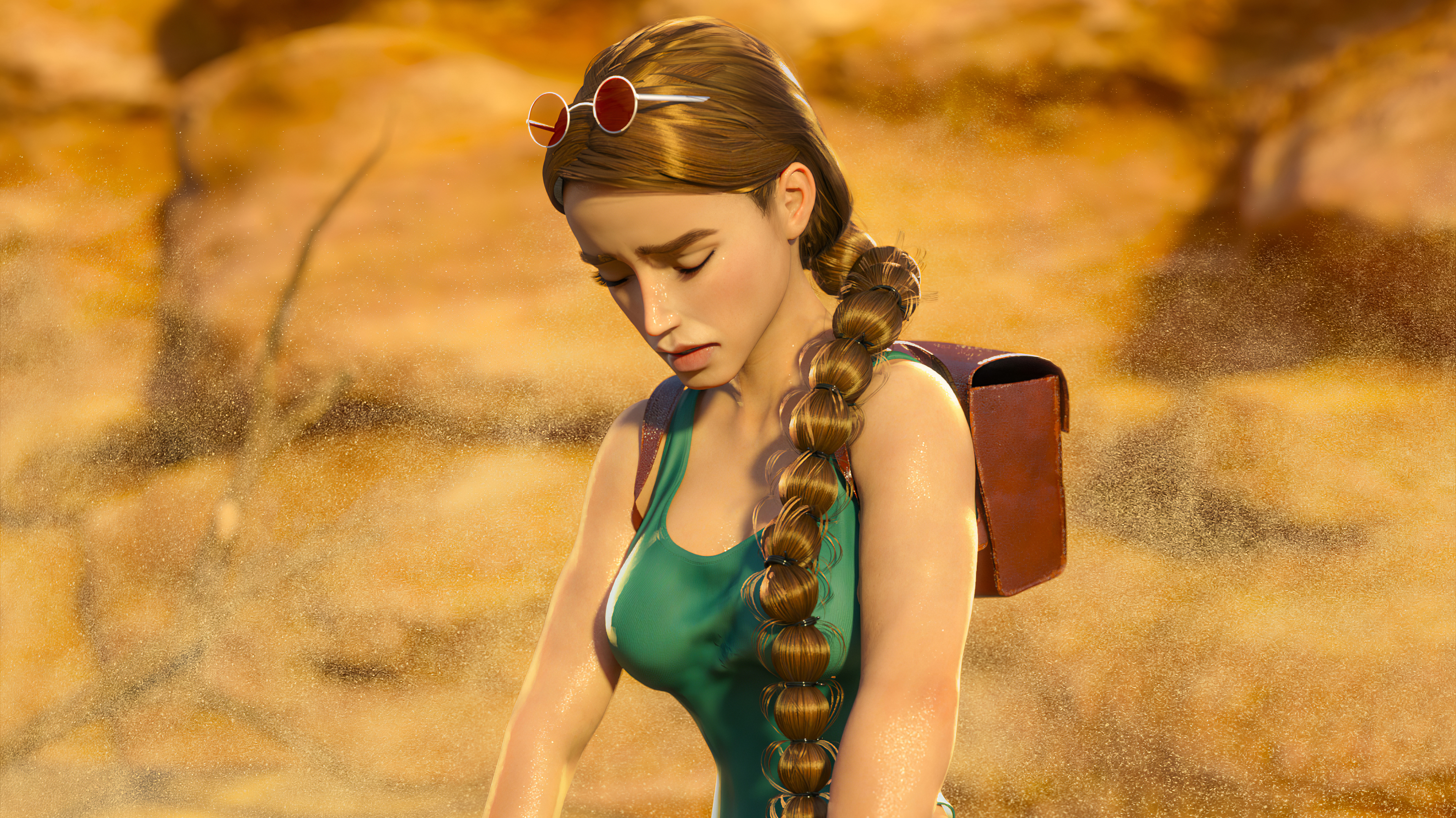 Téléchargez gratuitement l'image Tomb Raider, Tresser, Jeux Vidéo, Lara Croft sur le bureau de votre PC