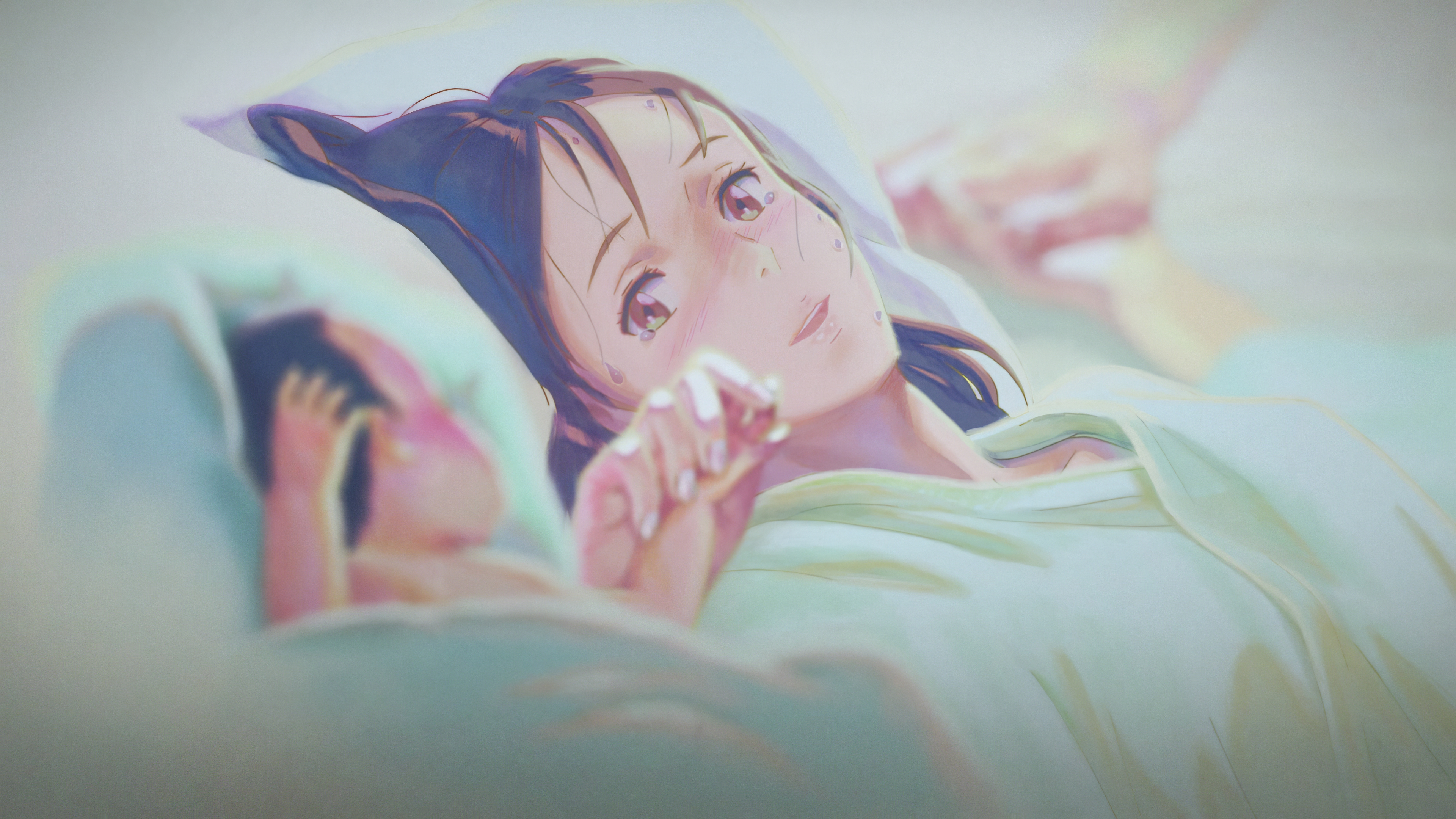Descarga gratuita de fondo de pantalla para móvil de Animado, Kimi No Na Wa, Mitsuha Miyamizu, Futaba Miyamizu.