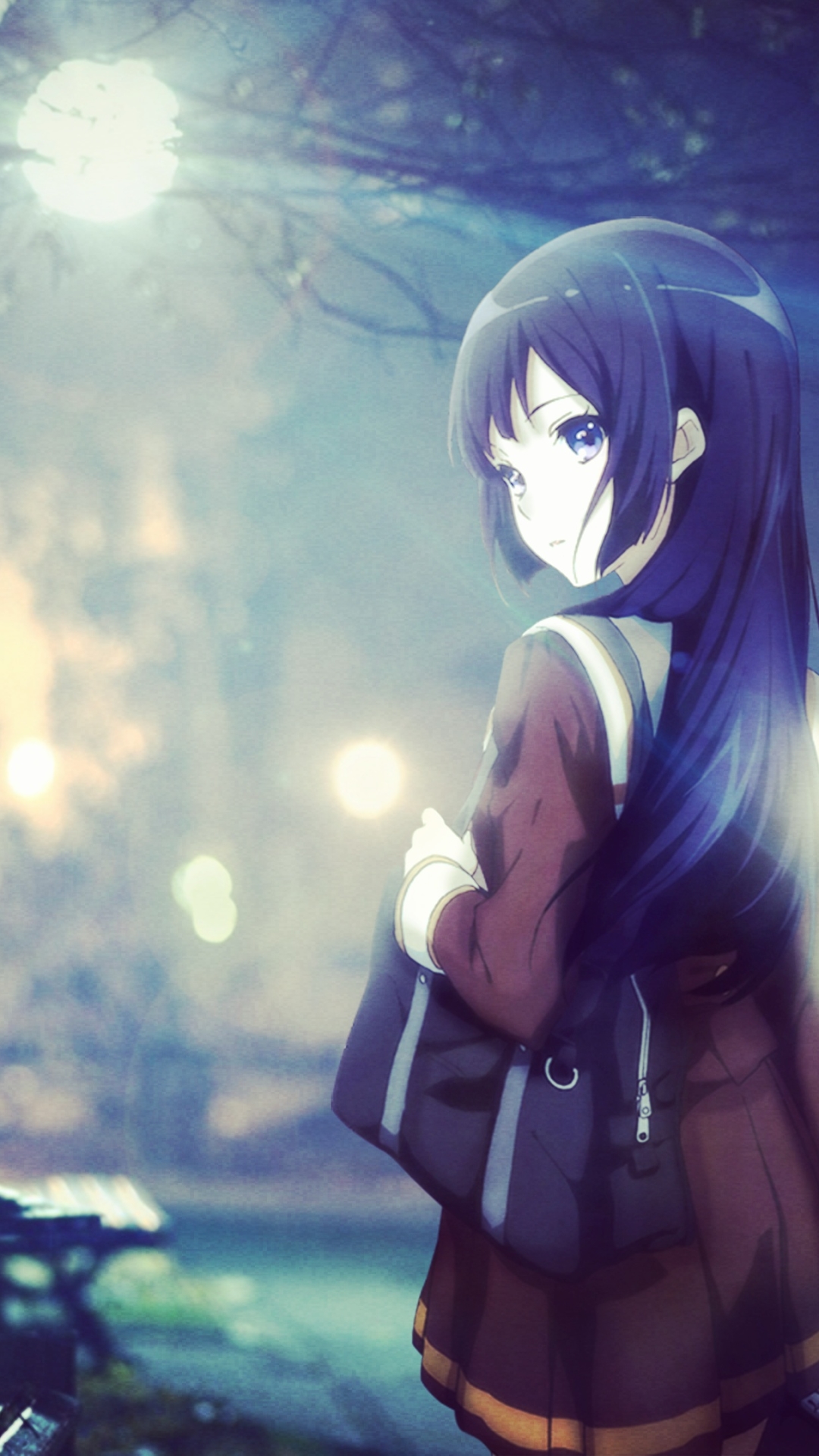 Download mobile wallpaper Anime, Blue Eyes, Original for free.