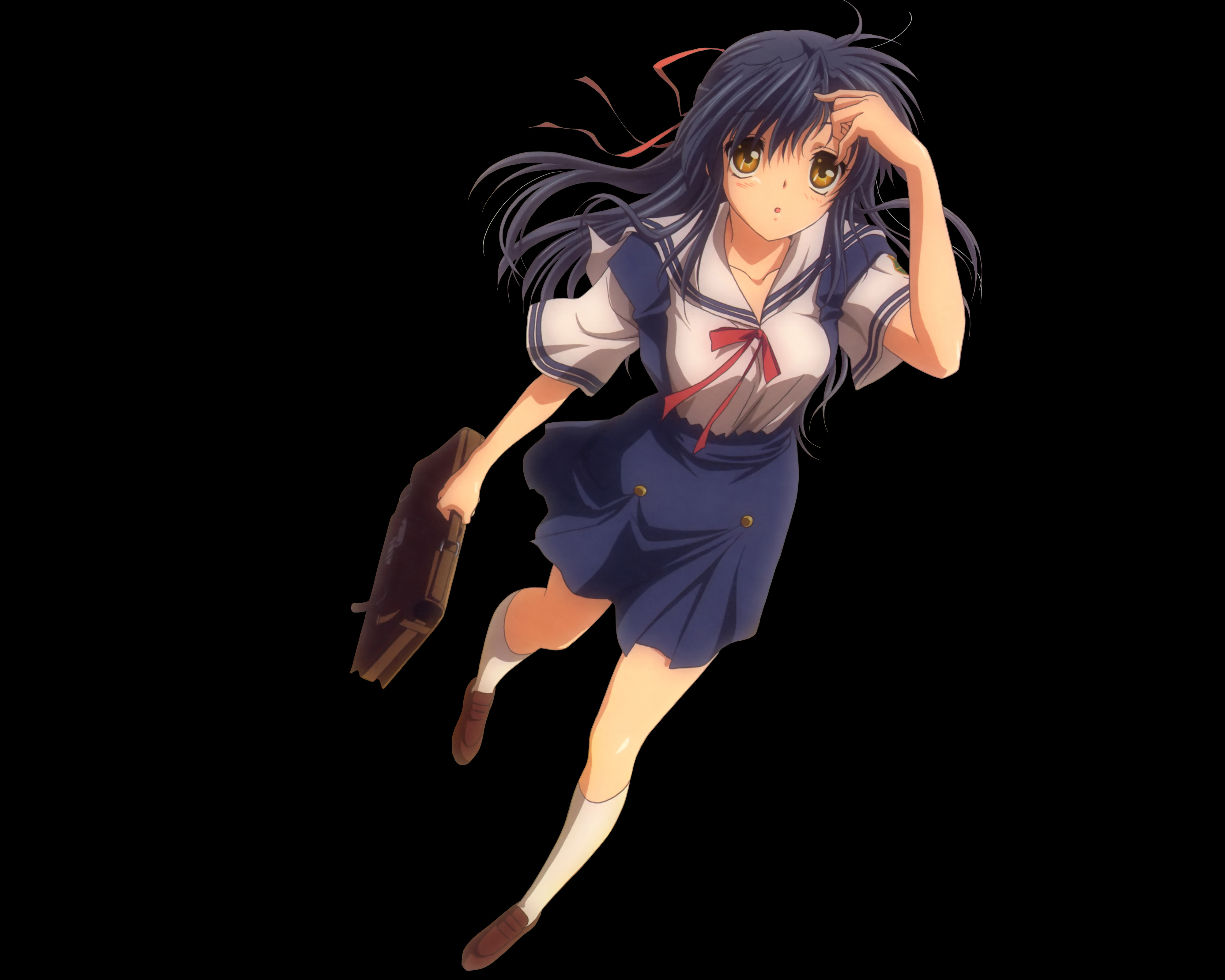 Handy-Wallpaper Animes, Kyou Fujibayashi, Clannad kostenlos herunterladen.