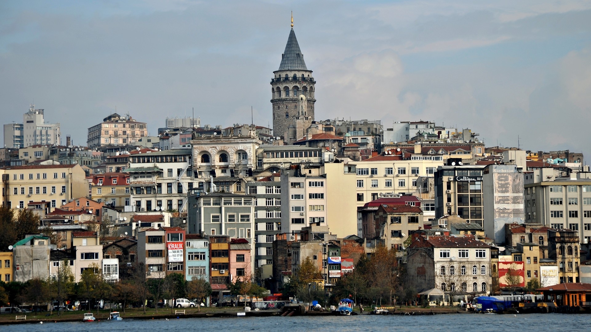 Скачать обои бесплатно Города, Здание, Стамбул, Сделано Человеком картинка на рабочий стол ПК