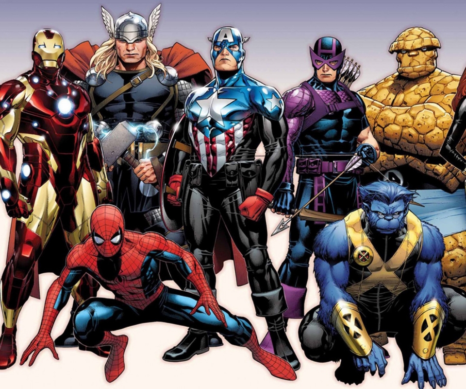 Скачати мобільні шпалери Комікси, Комікси Marvel безкоштовно.