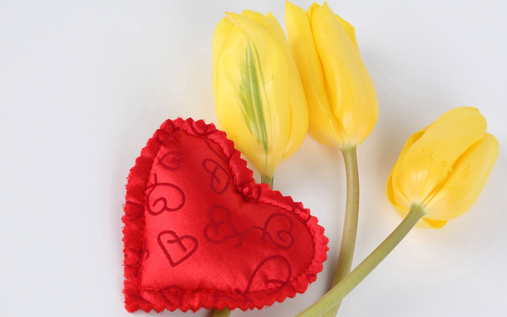Baixar papel de parede para celular de Coração, Tulipa, Amor, Um Coração gratuito.