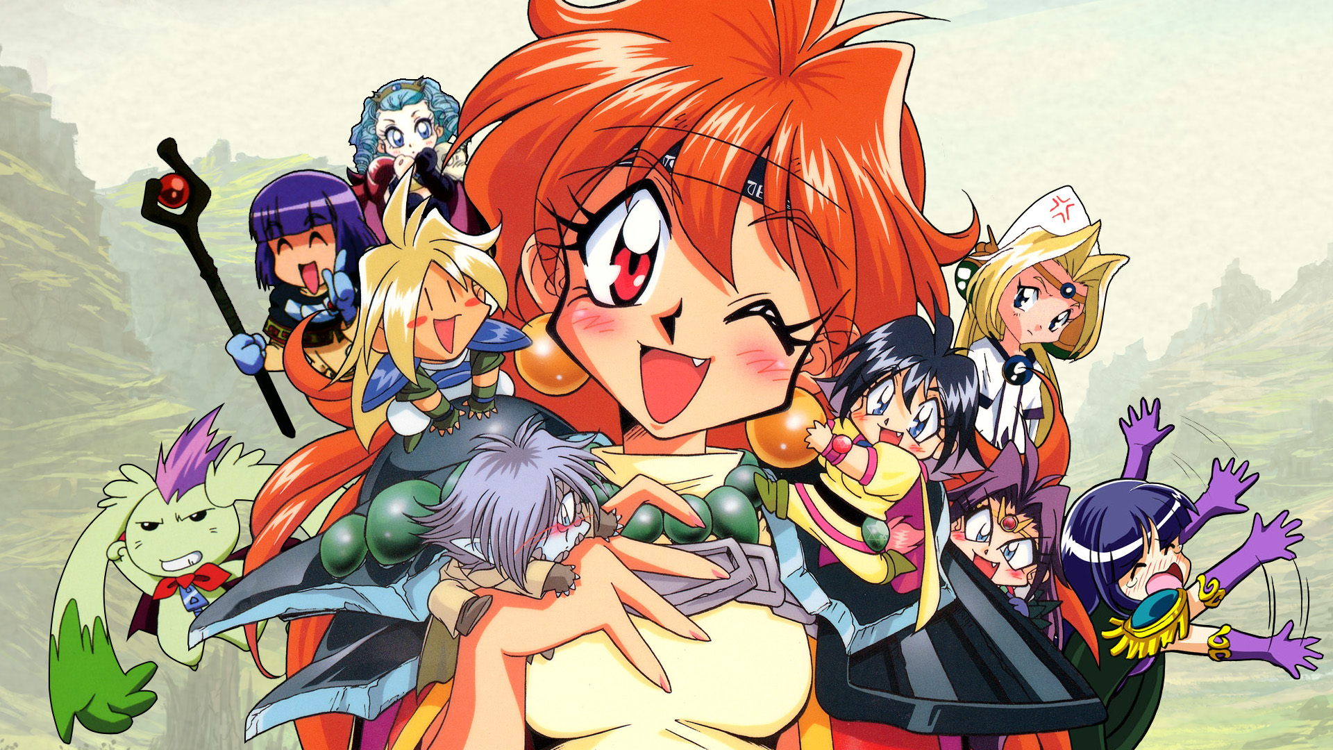 714006 Hintergrundbild herunterladen animes, slayers - Bildschirmschoner und Bilder kostenlos